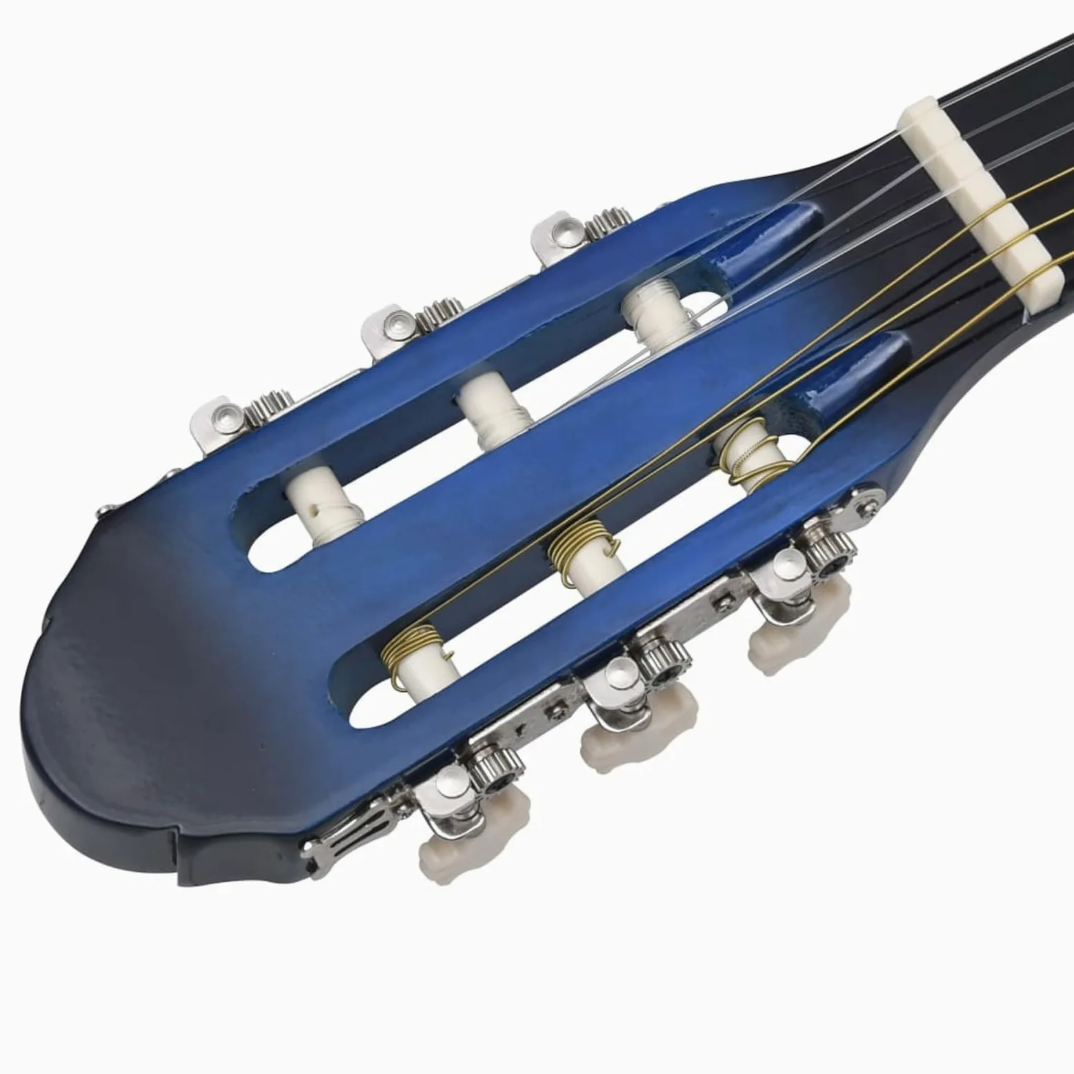 JUDYY Chitarra Classica per Principianti Blu 4/4 39" in Tiglio,Arte e Svago,Hobby e Arti Creative,Strumenti Musicali,Strumenti a Corda,Chitarre-70108