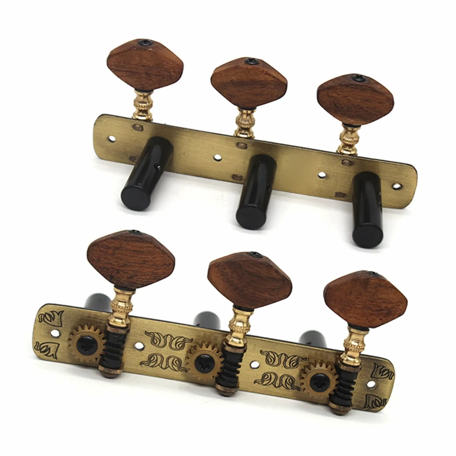 1 Corda Per Chitarra Classica Aperta Sinistra 1 Destra Chiavi Di Accordatura Pioli Parti Di Ricambio Per La Testa Della Macchina Per Chitarra Piroli Accordatura per Chitarra