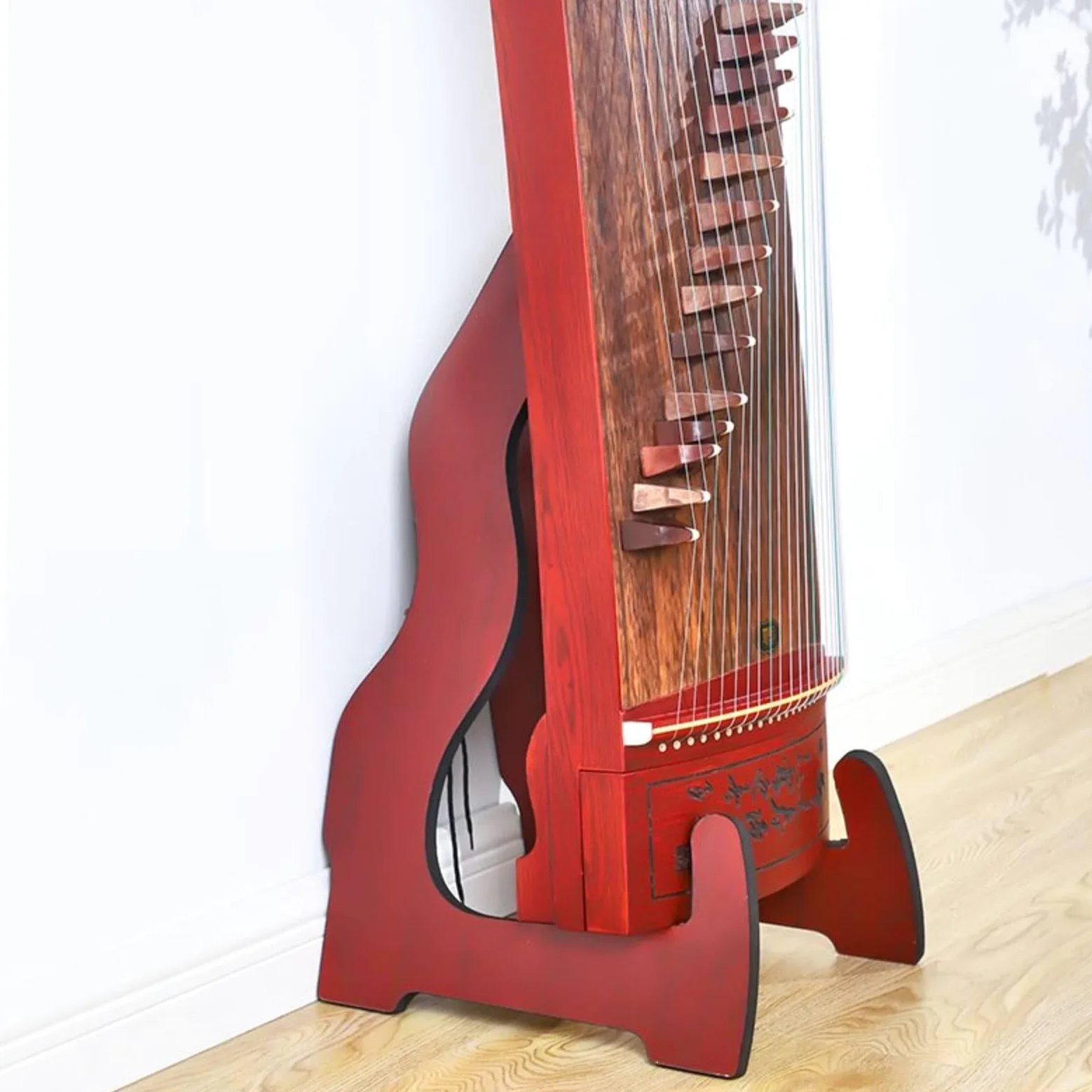 Qianly Supporto Salvaspazio Cavalletto Stabilizzante Reggistrumento per Musicisti, Casa, Negozi di Musica , Nero
