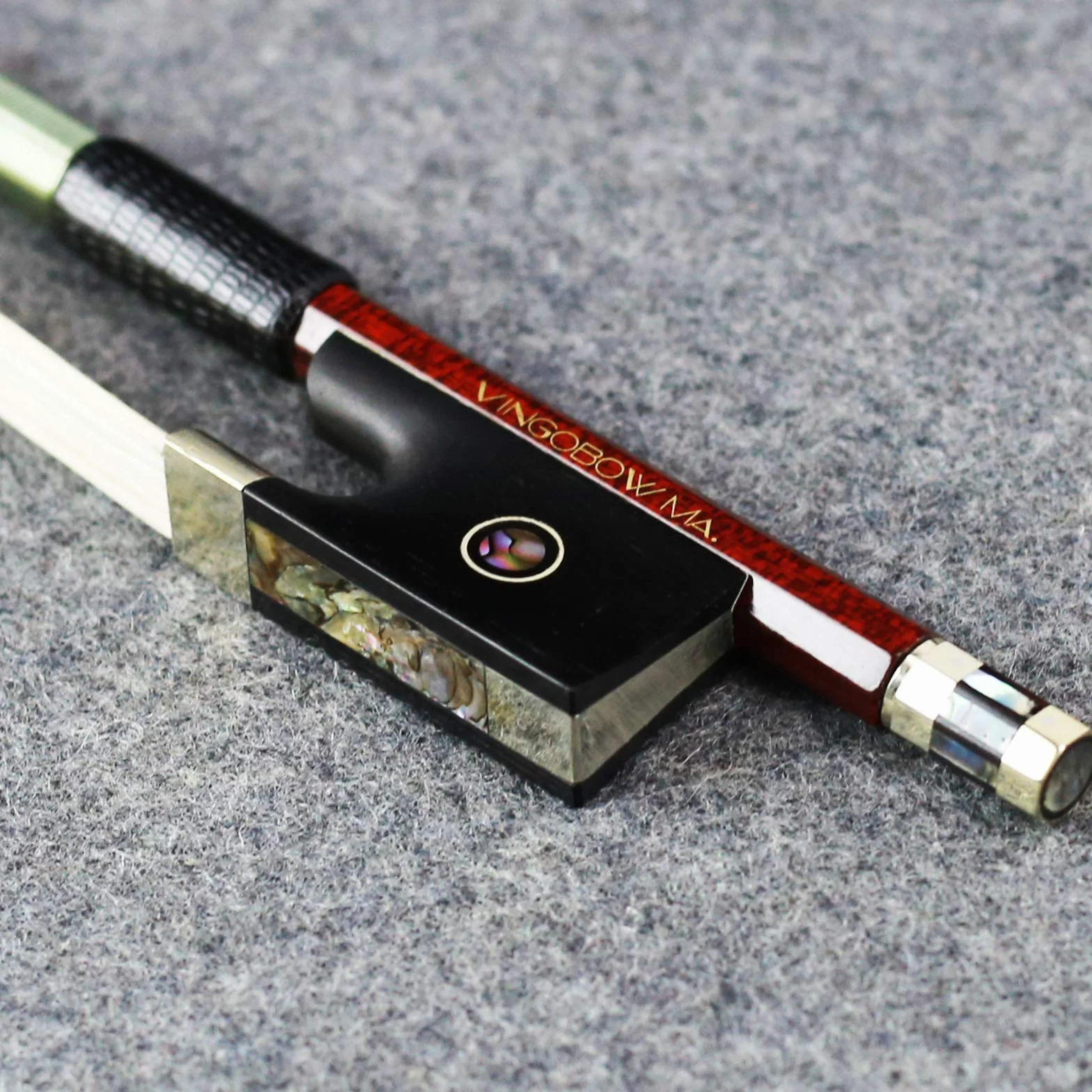 Strong in fibra di carbonio violino Bow pernambuco pelle. Naturale crine di cavallo della Mongolia, splendida equilibrio, facili da controllare, Art-Nr 120 V