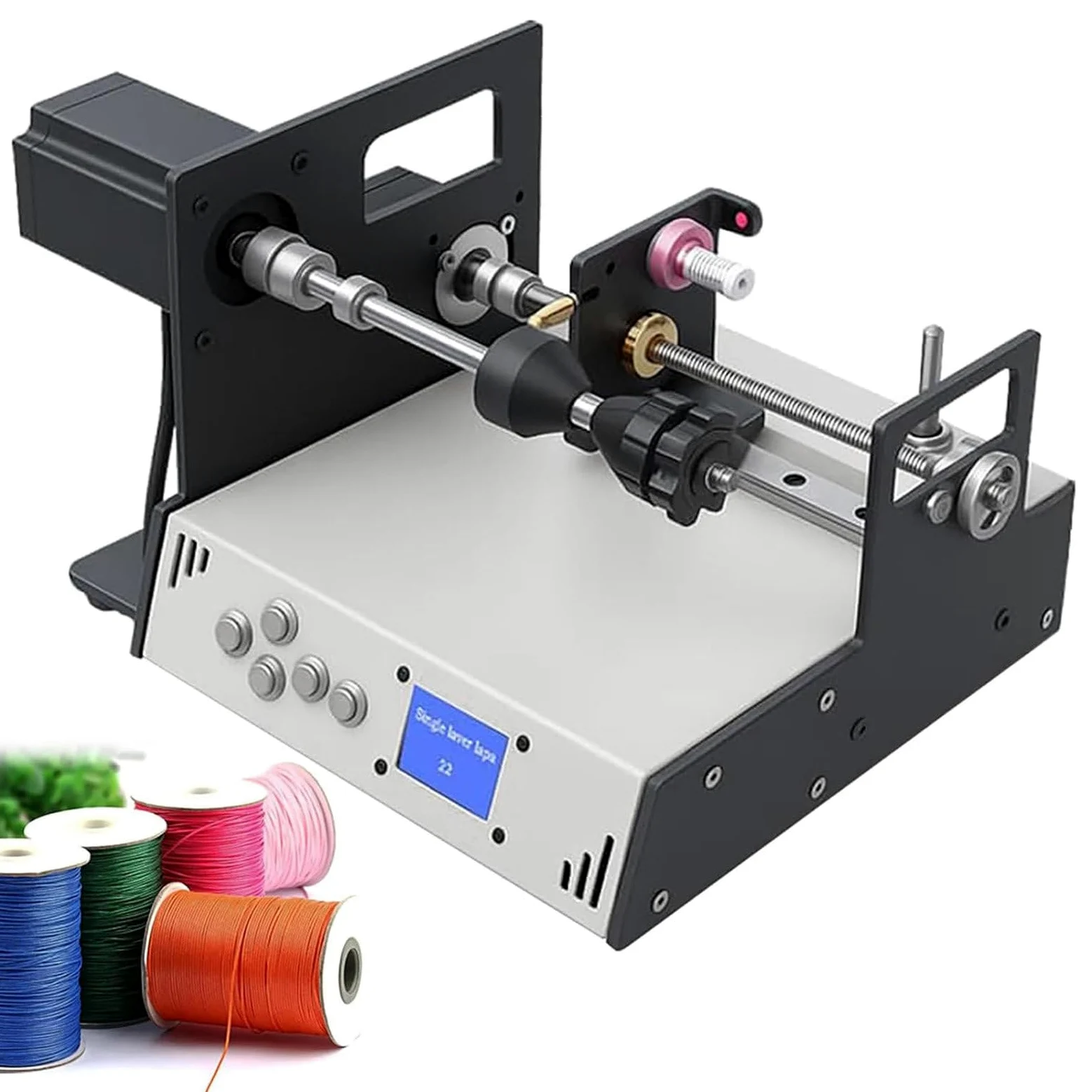 Avvolgitore automatico di bobine, avvolgitore bobina programmabile con display digitale, strumento di precisione per induttori e trasformatori audio personalizzati