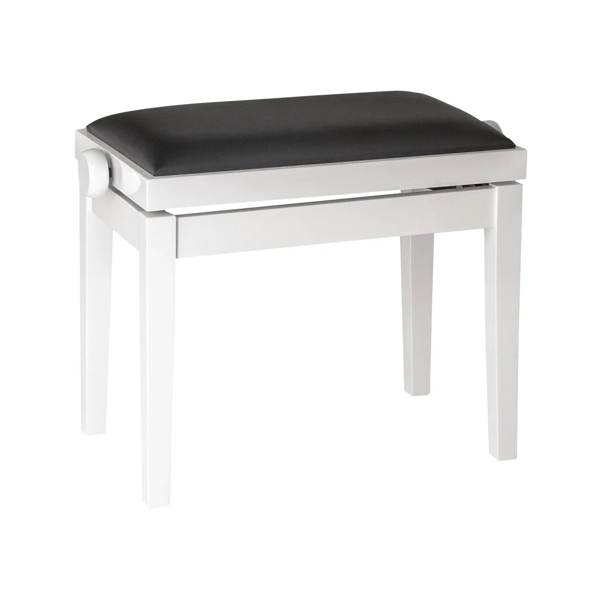 König & Meyer 13711 – 000 – 23 panca per pianoforte – Corpo Lucido Bianco