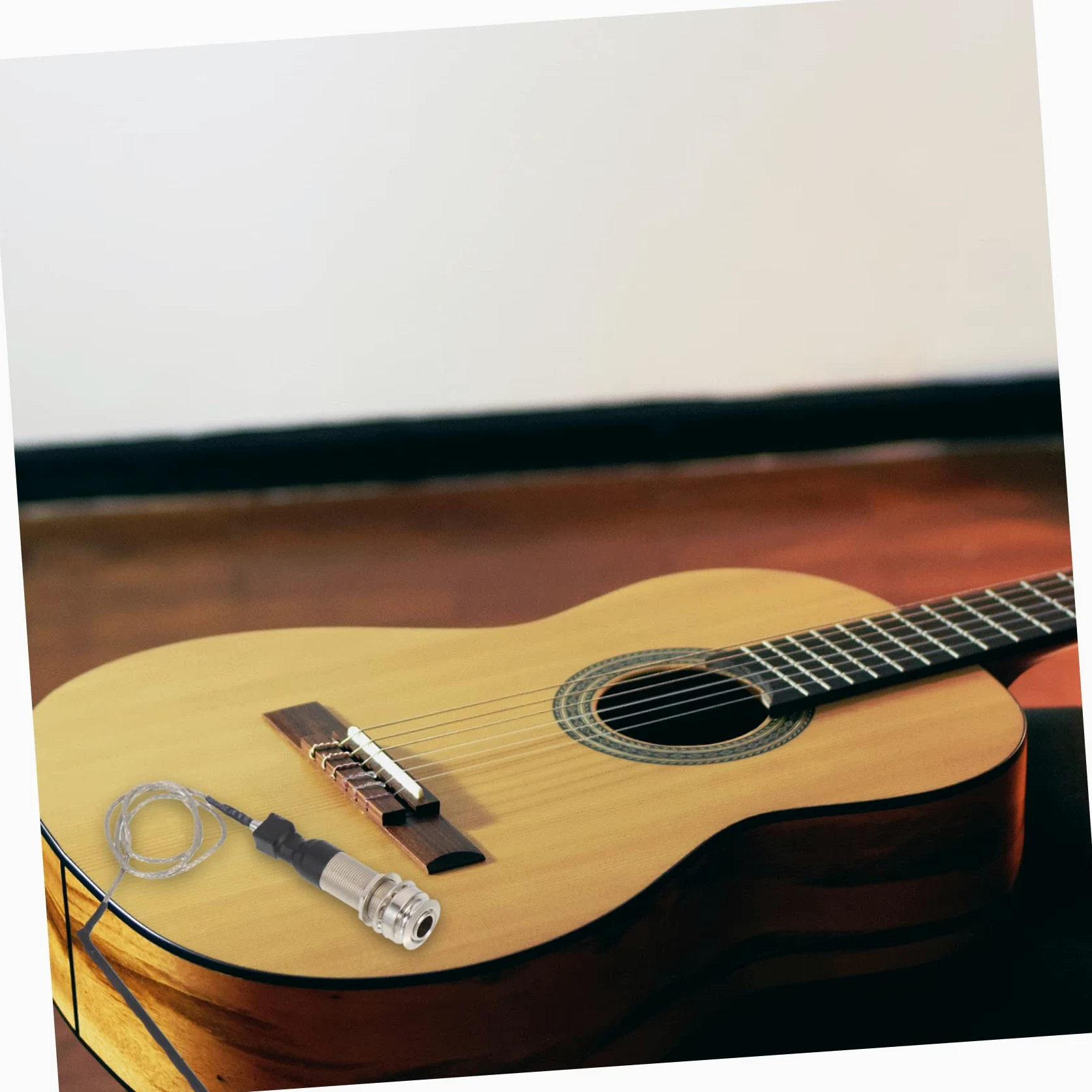 TOYANDONA 5pezzi Pickup Acustico Piezoelettrico Per Chitarra Strumento Musicale Multifunzionale Senza Batteria Design Facile Da Usare Accessorio Per Chitarra Folk e Ukulele Cattura Suono e