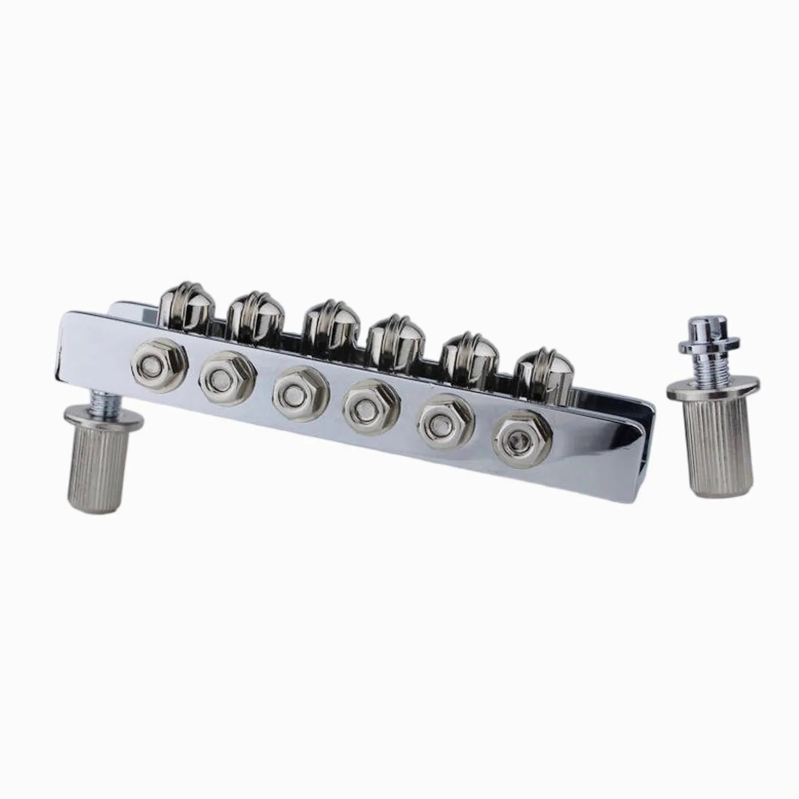 Accessori Per Strumenti Con Cuscinetti A Sfera In Argento Per Ponte Per Chitarra Elettrica A Sei Corde | Ponte per chitarra