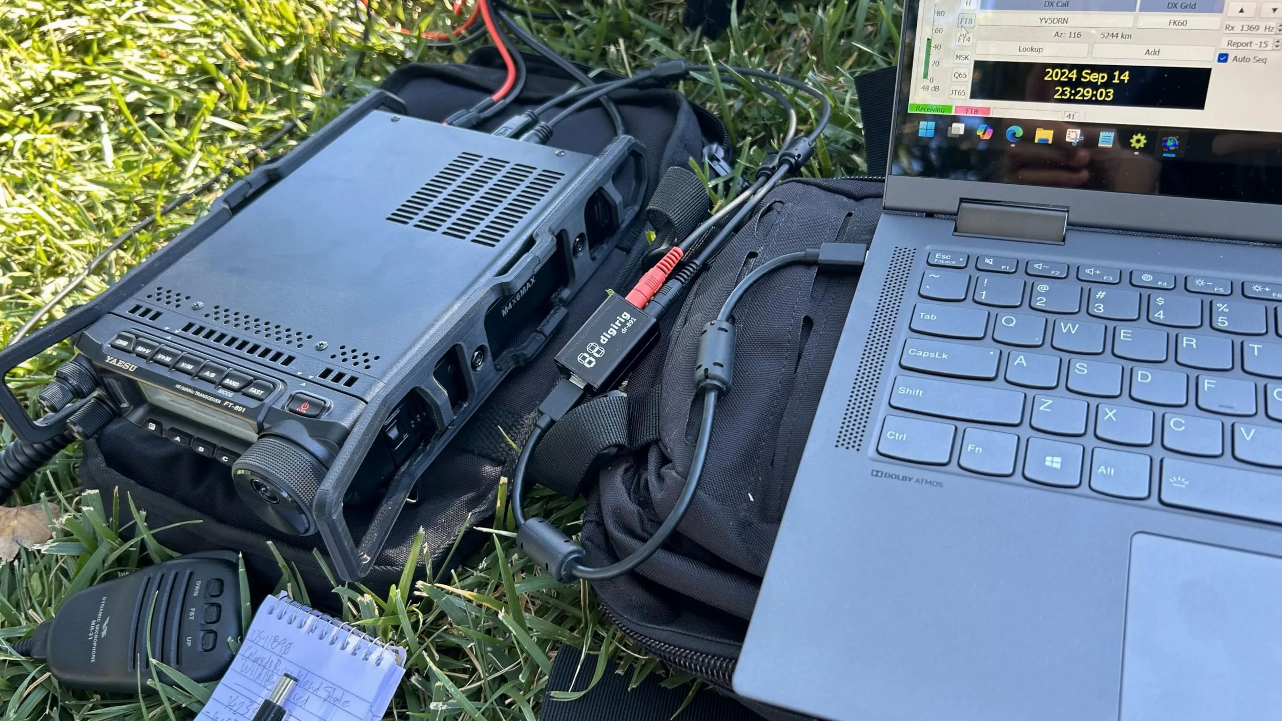 Digirig DR-891 - interfaccia modalità digitali per Yaesu FT-891