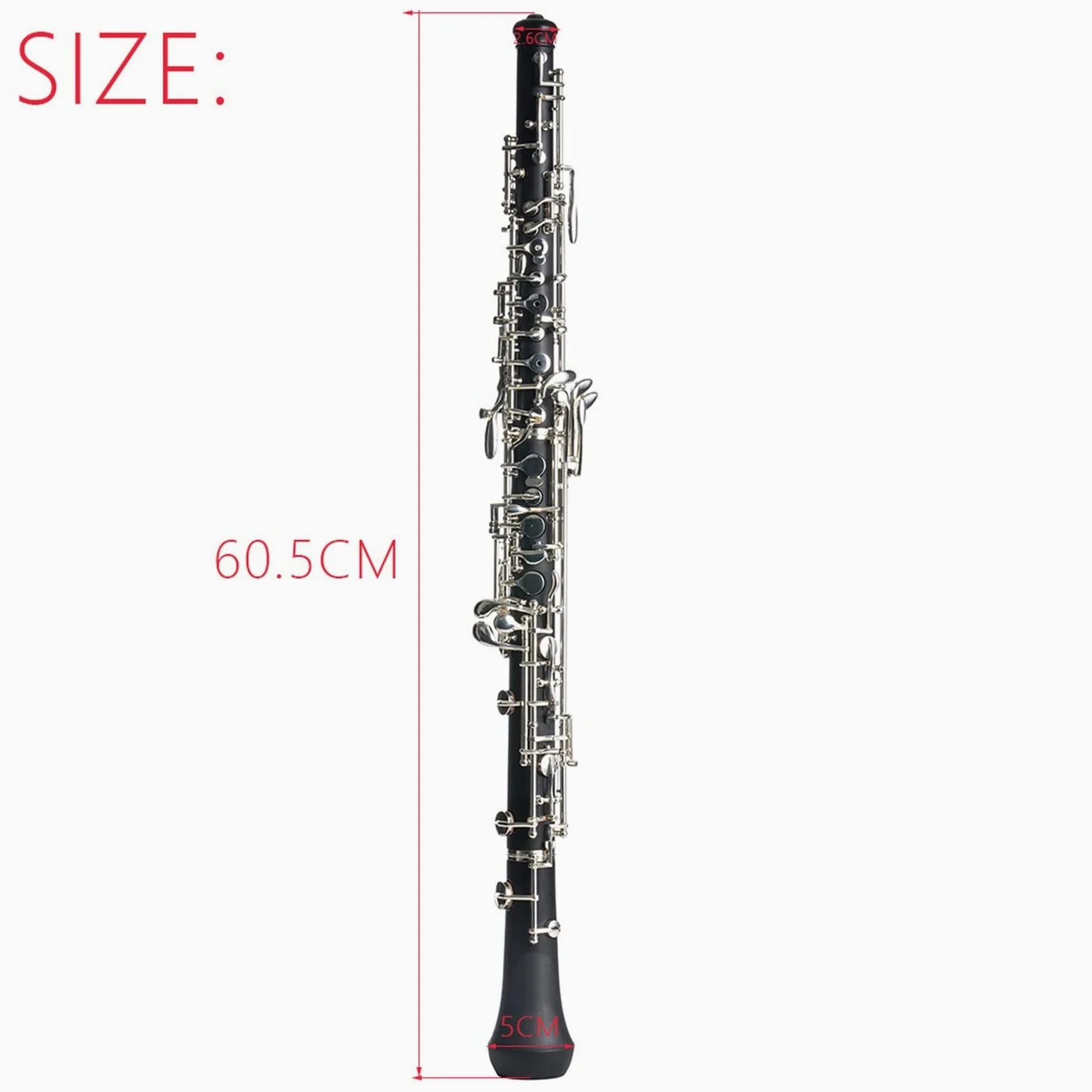Strumento Oboe B Flat Bakelite Oboe Silver È Adatto per L'esame delle Prestazioni Principiante di Oboe