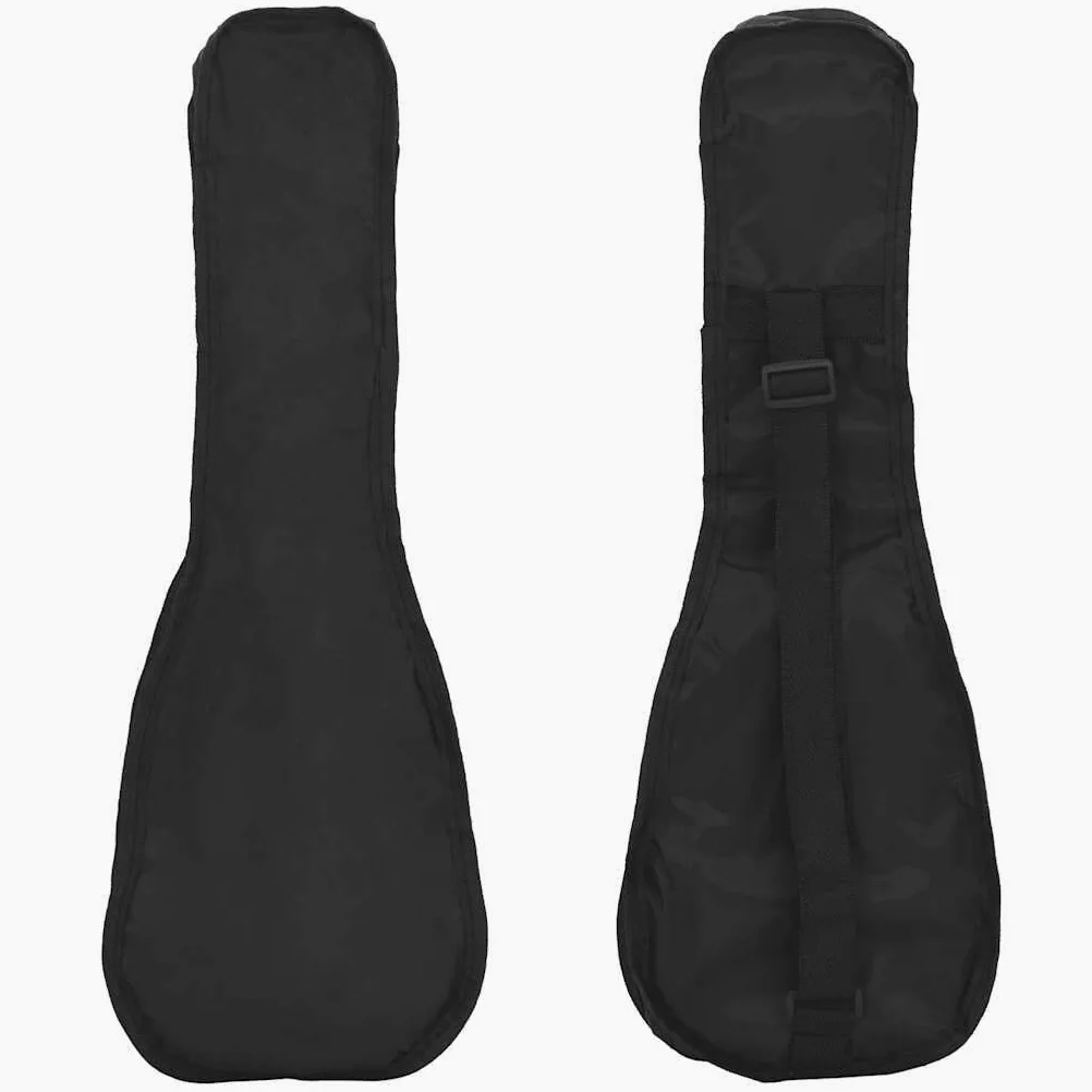 Ukulele soprano da 58,4 cm, set per principianti, con custodia e plettri, strumento musicale in legno di tiglio chiaro, per bambini e principianti