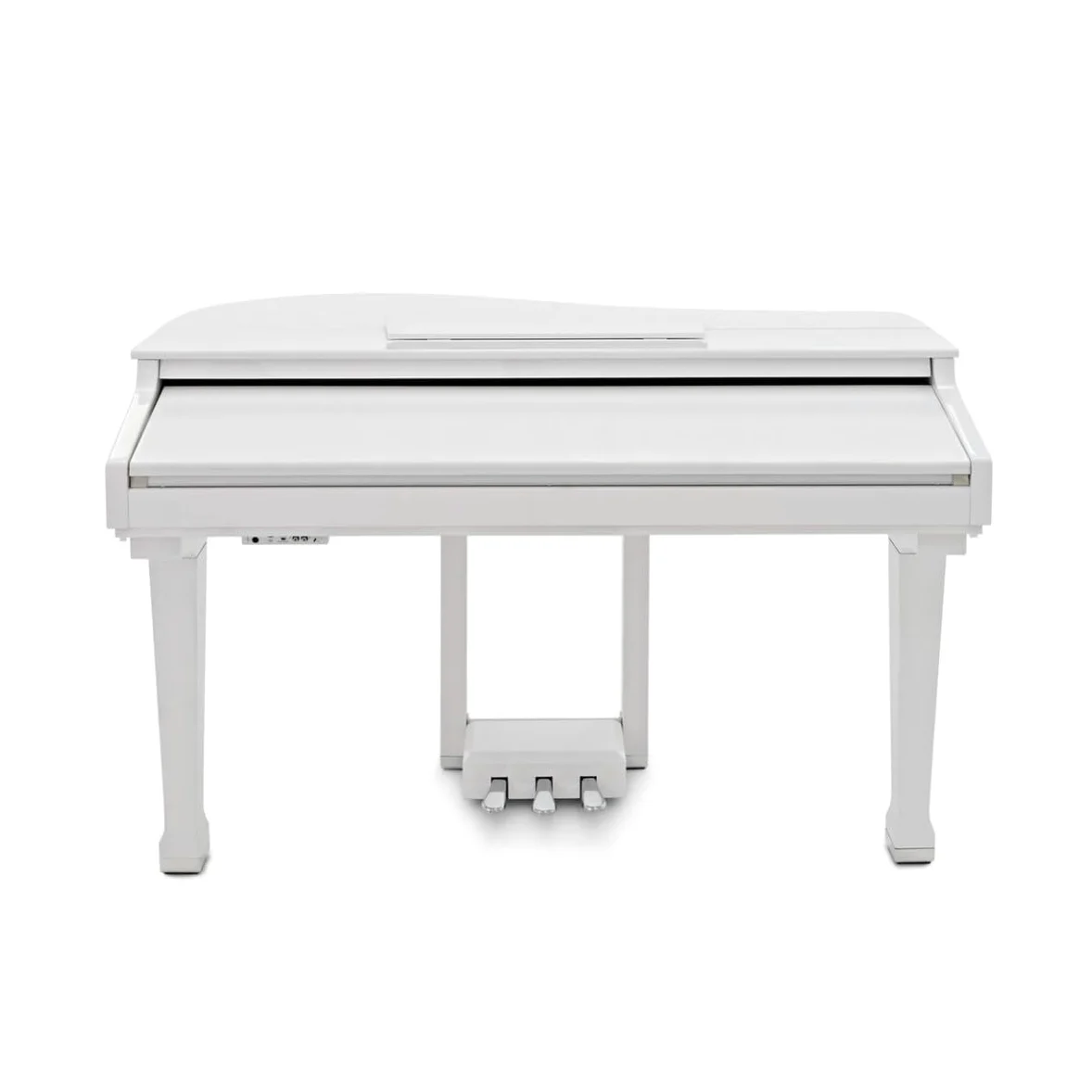 GDP-100 Pianoforte a Coda per Bambini con Pedali e Panca | 88 tasti pesati sensibili al tocco, funzioni split/layer ed effetti, 55 brani di accompagnamento inclusi
