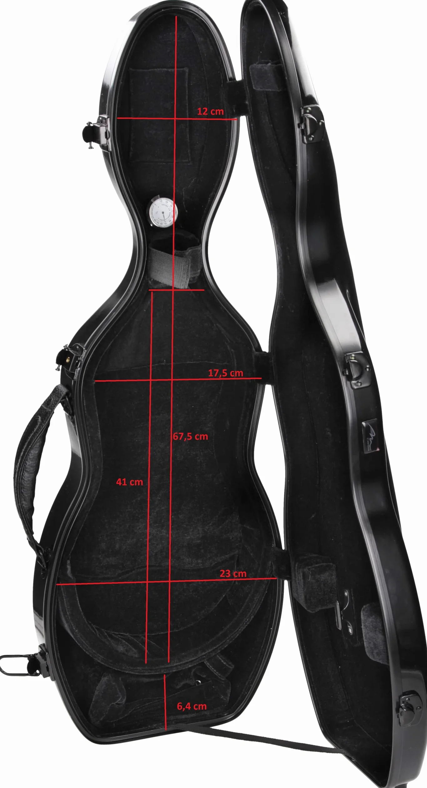 Custodia per violino Fiberglass Ultra Light 4/4 special green M-Case