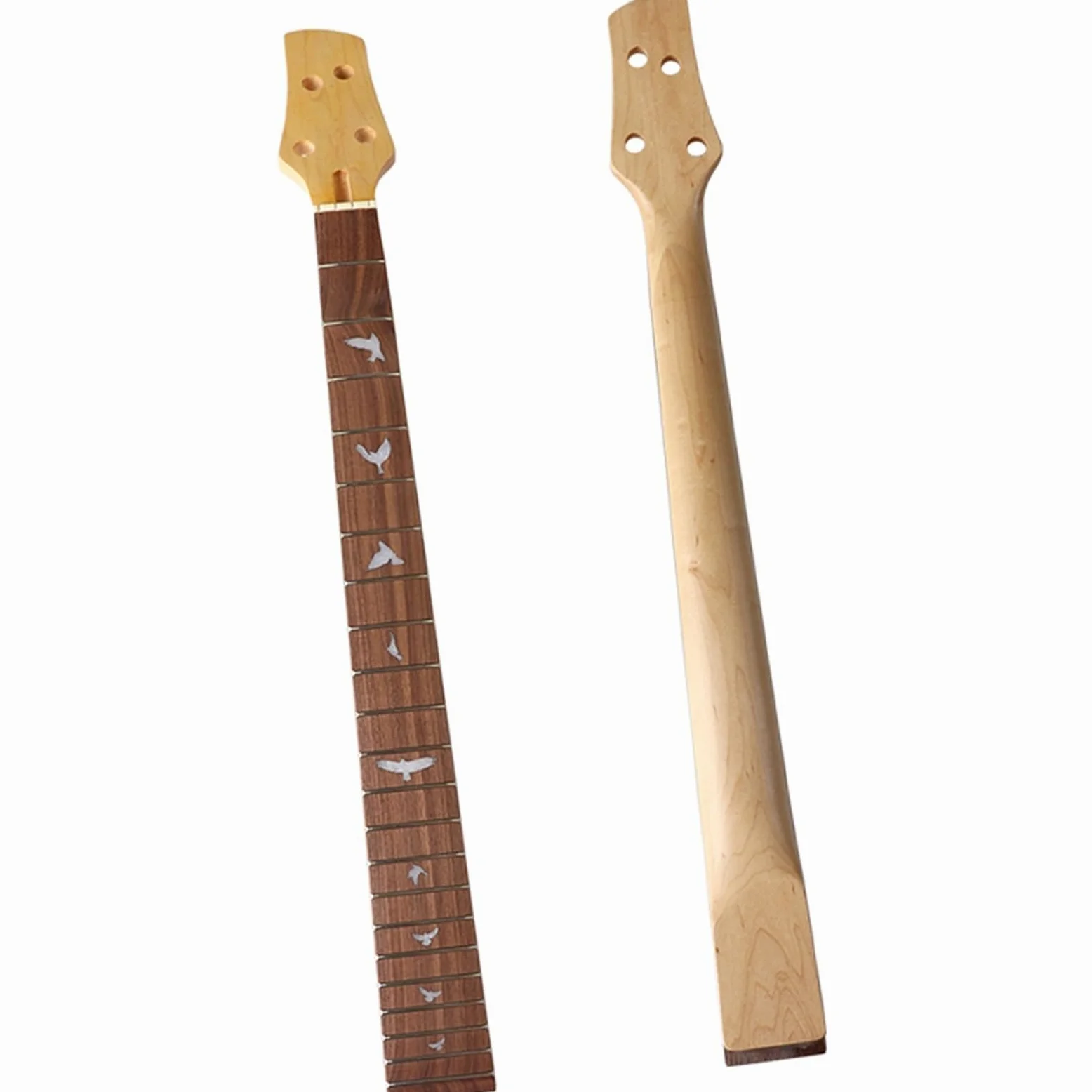 Basso Elettrico A 4 Corde E 22 Tasti Manico In Acero Opaco Manico Per Ukulele Destro Strumento Chitarra Modificato Fai Da Te