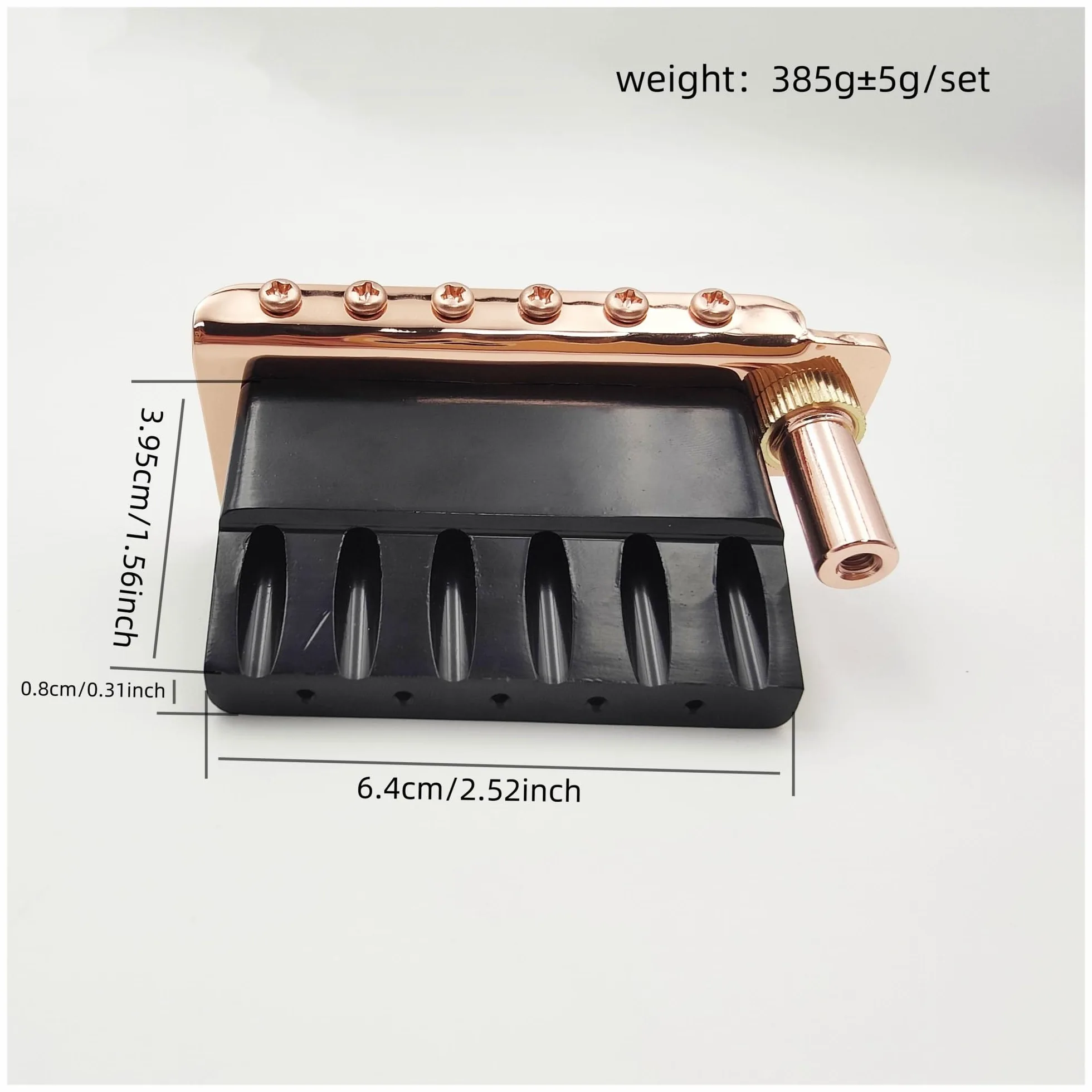 Guitar Bridge Accessories Accessori Per Cordiera A Sella A Testa Piatta A 6 Corde Per Chitarra Elettrica Piccolo Doppio Tremolo