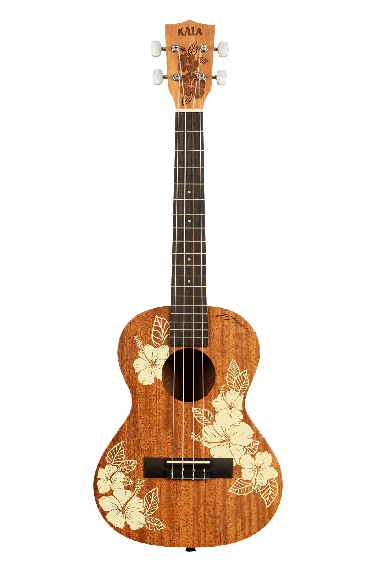 Maori Hibiscus Mahogany Tenor + custodia