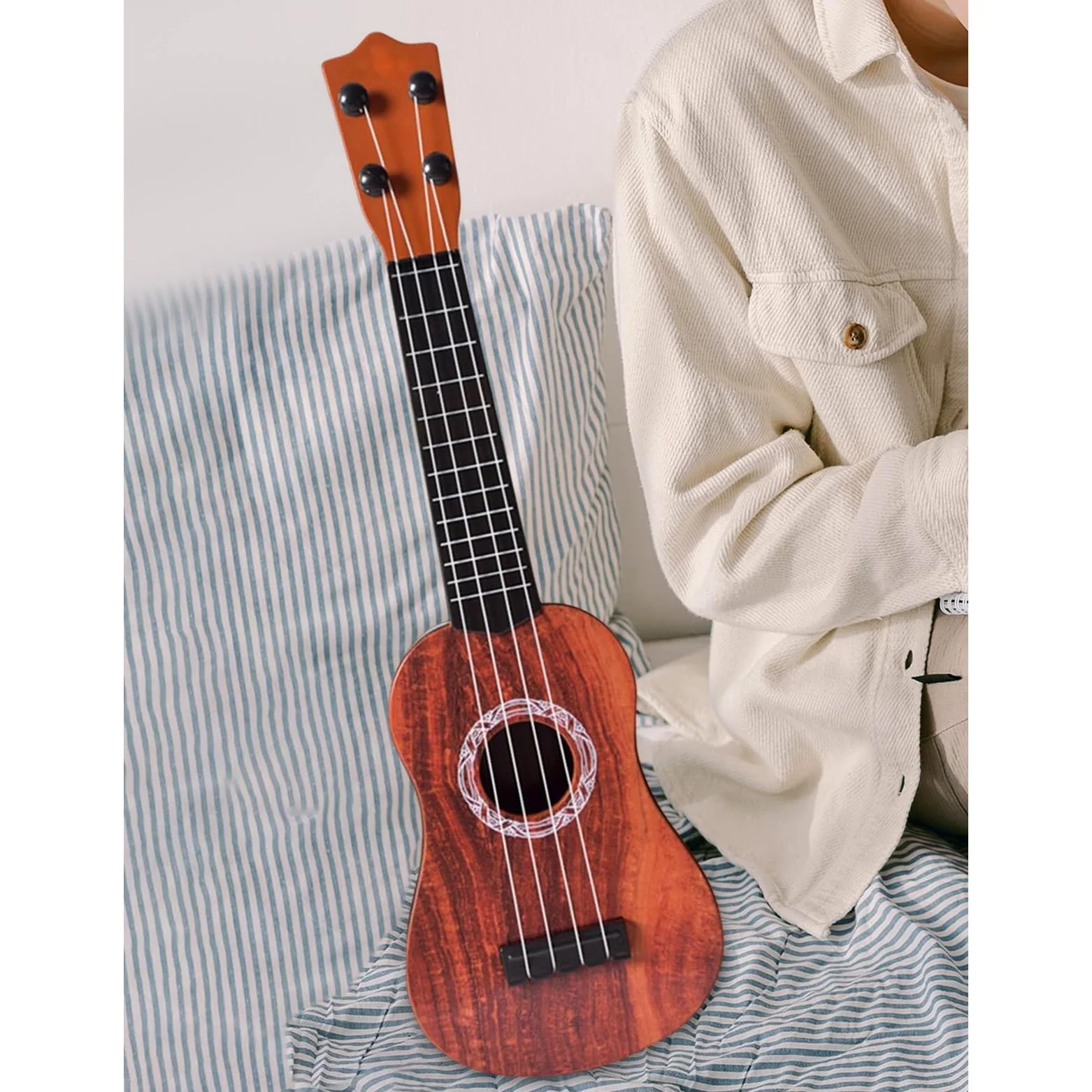 Principianti Ukulele Strumento Musicale Ukulele Da 21 Pollici A 4 Corde Soprano Per Principianti Facile Suonare