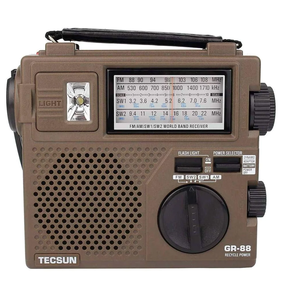 TECSUN GR-88P Amplificatore per Strumenti Musicali, Compatibile con Tutti gli Strumenti Musicali, Amplificatore a Stato Solido, 2 Canali, 2 Bande, Jack 6,35 mm