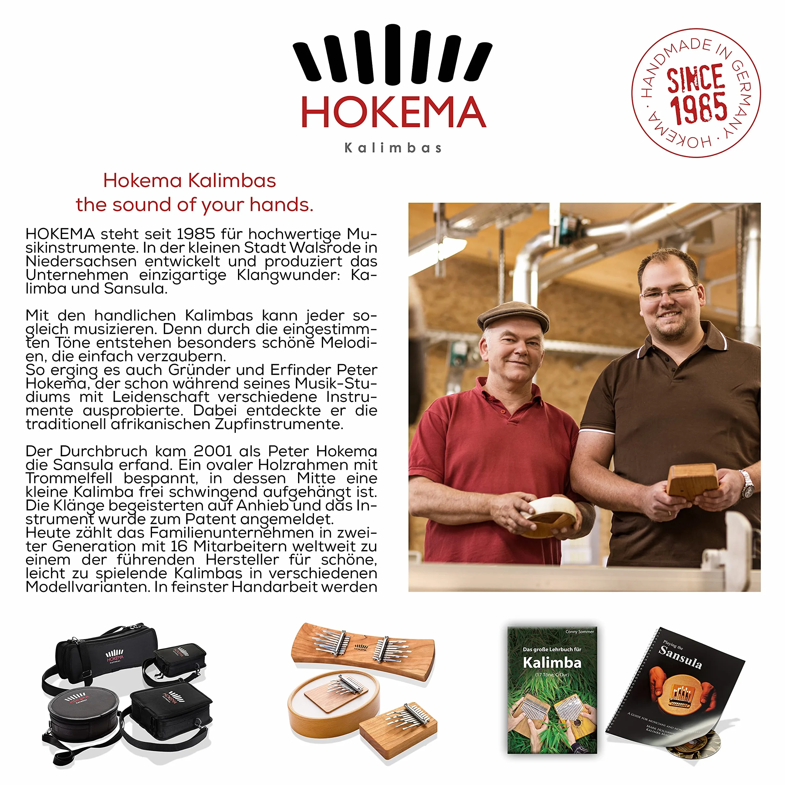 Hokema Kalimbas 01 - Kalimba in Si5