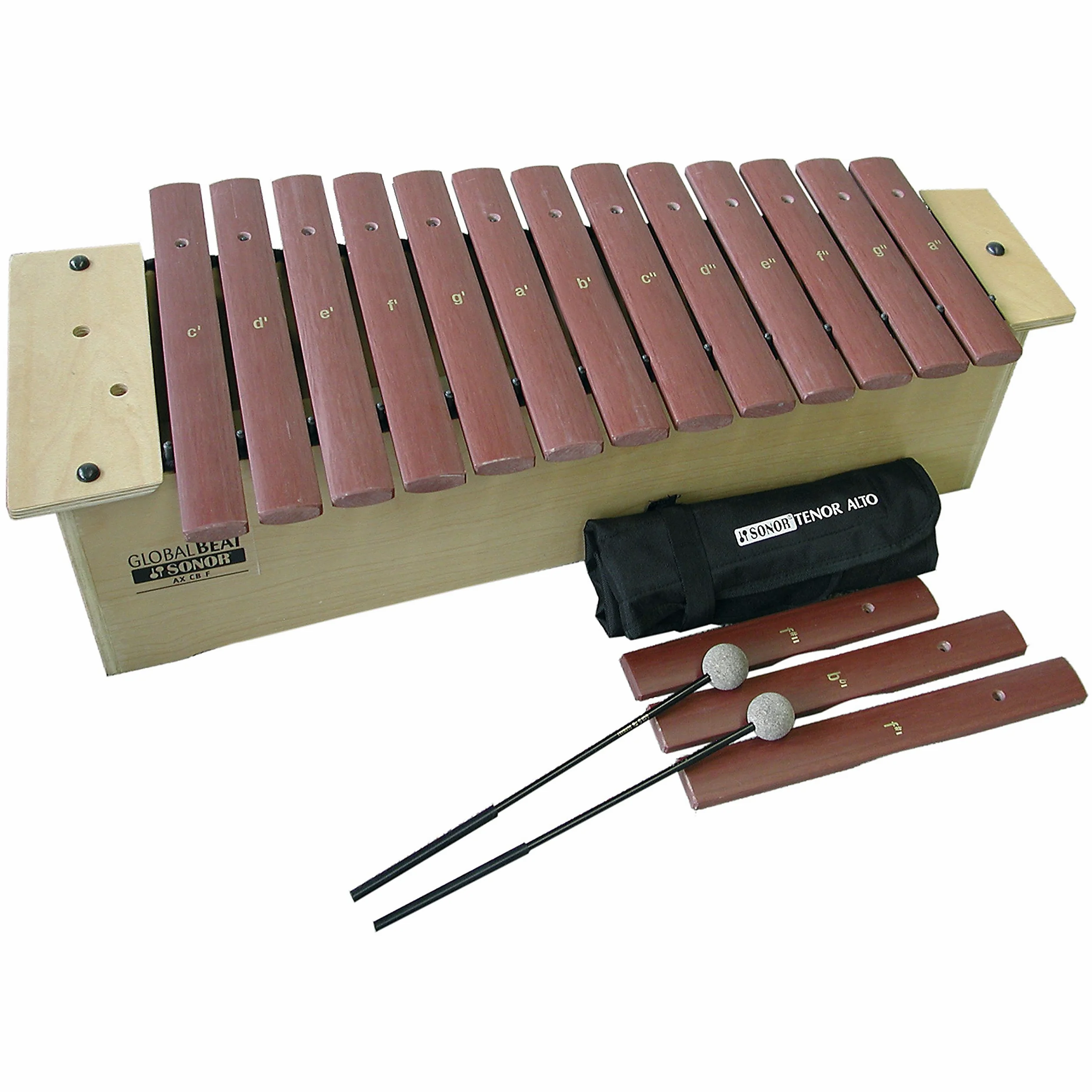 Sonor AXCBF Xylophon Global Beat Alto - Strumento Orff