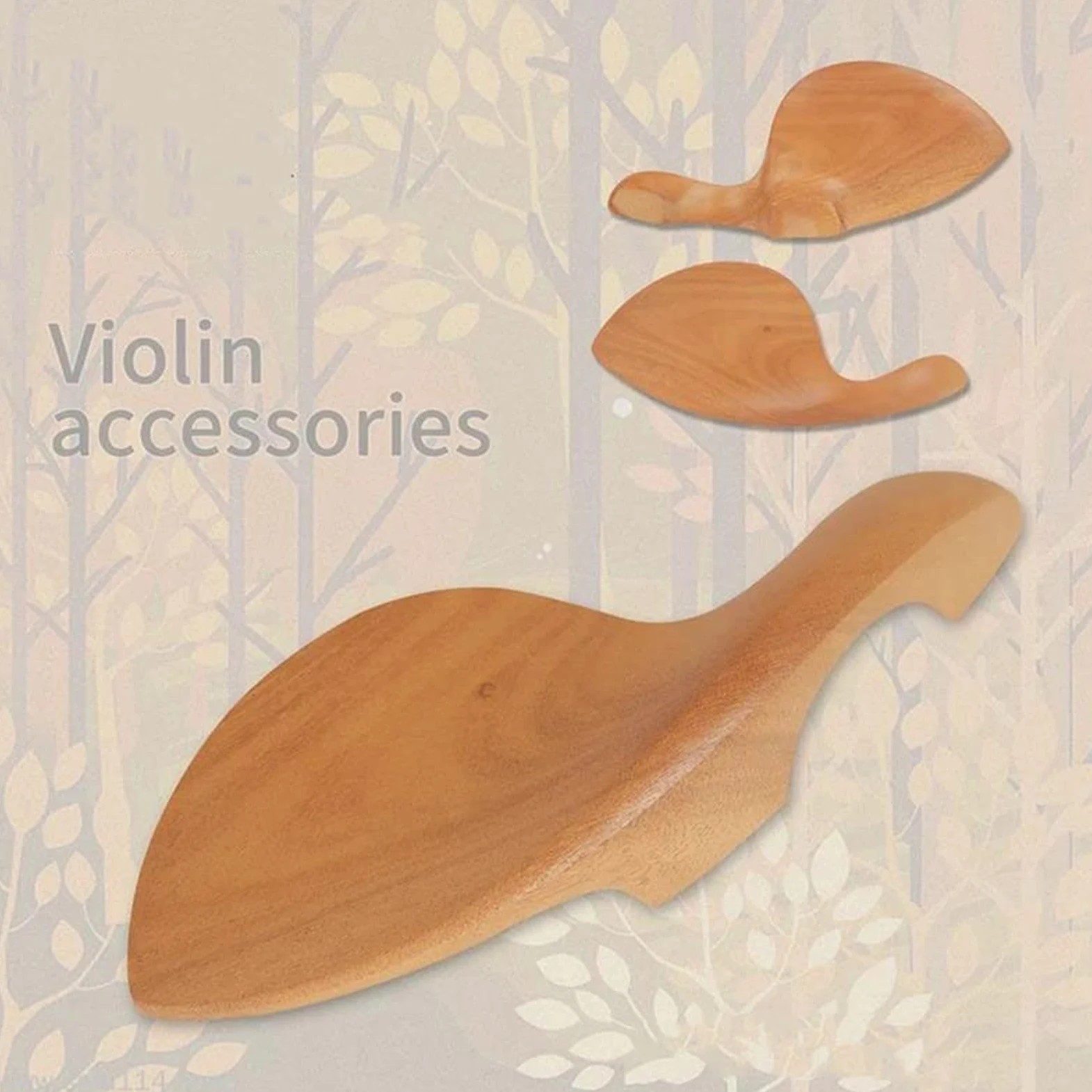 Accessori per violino Corda In Ematossilina Asta Per Corde Poggia Mento Coda Chiodo Accessori Per Violino