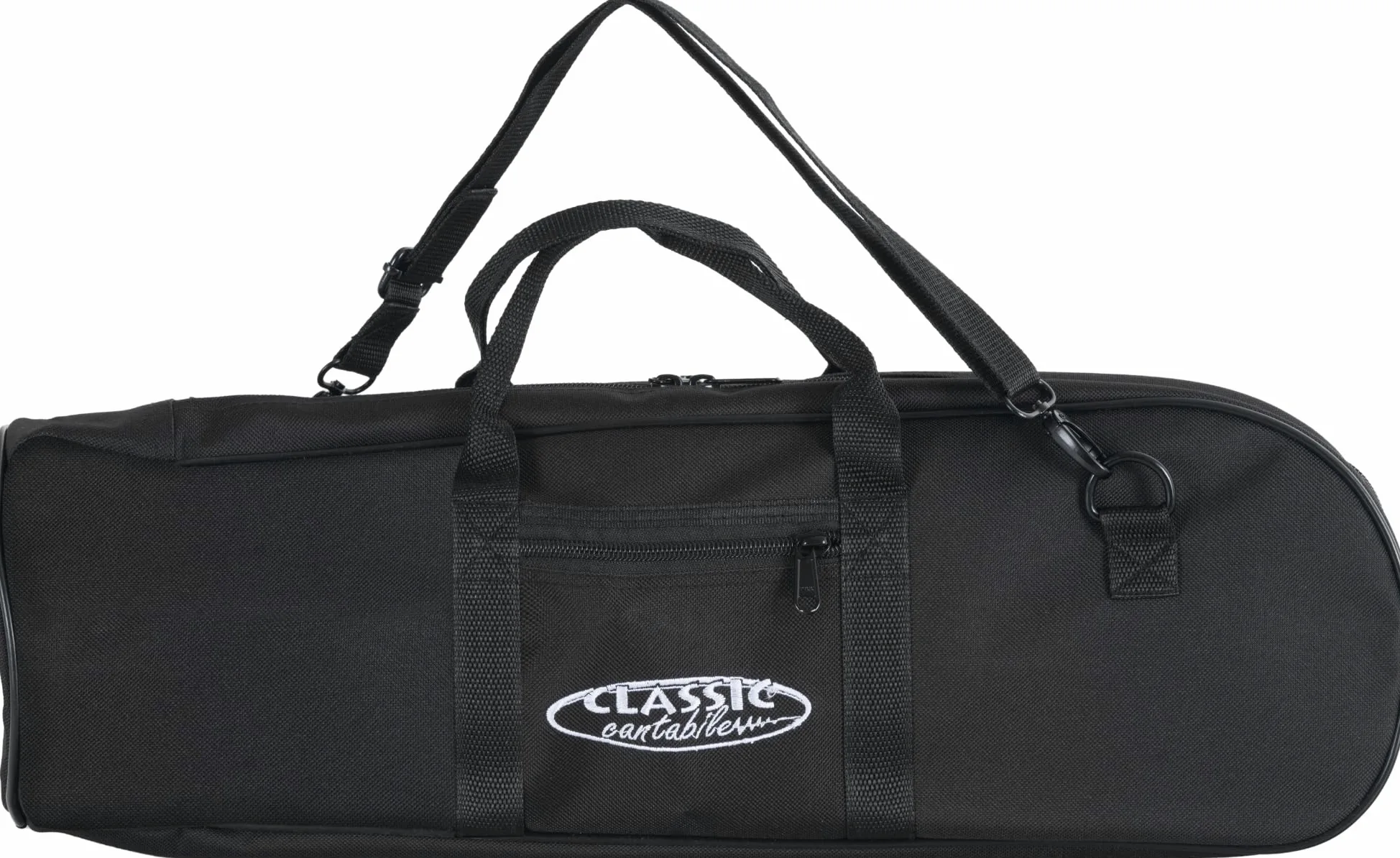 Classic Cantabile MardiBrass Tromba in ABS Plastica - Valvole Perinet - 510g leggera - Foratura: 11,6 mm - incl. Bocchino e Custodia - opaca nera