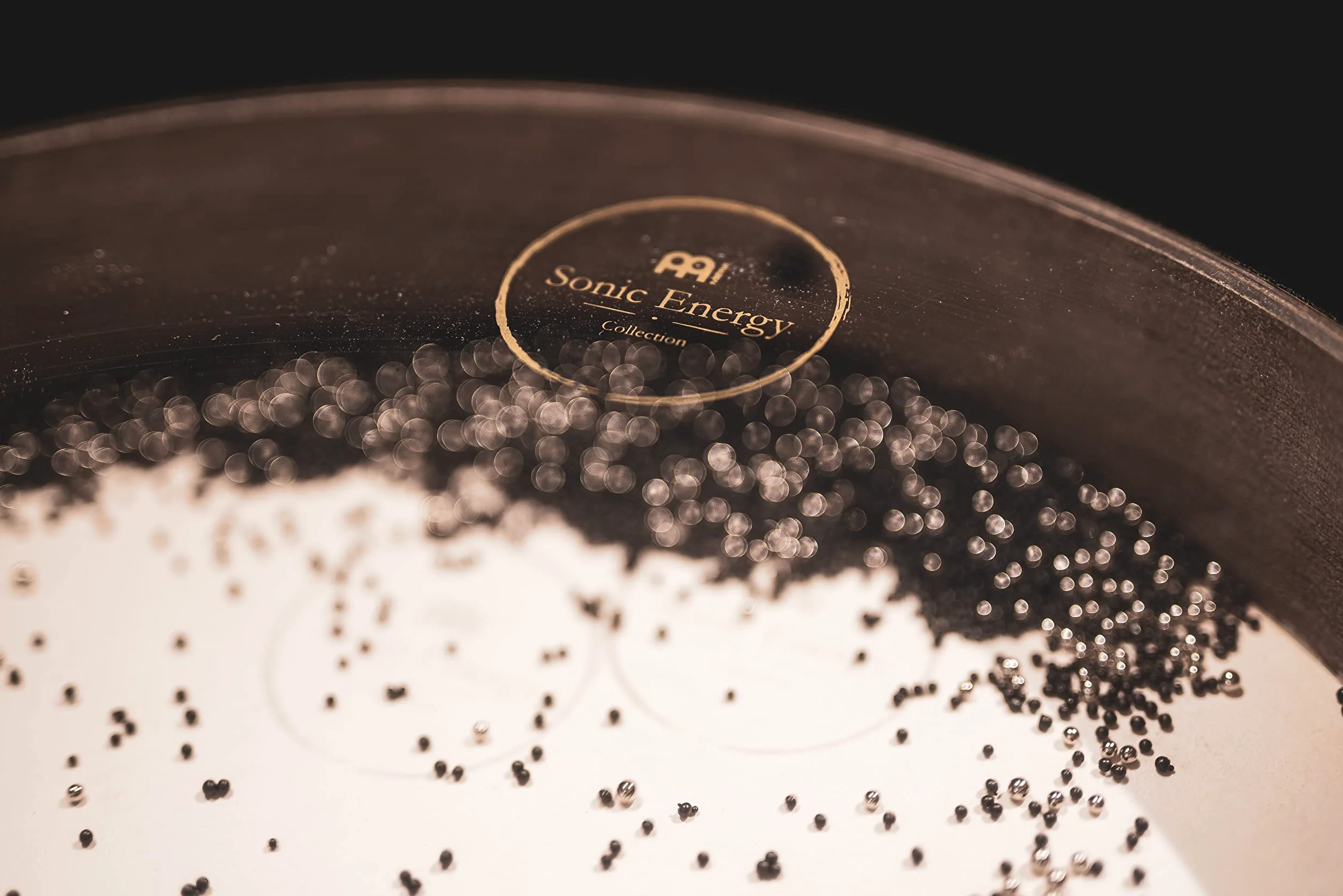 Sonic Energy Ocean Wave Drum – Sea Drum 16 Pollici – Suono delle onde per meditazione, yoga, viaggi sonori, percussioni – Ocean drum con due pelli – Quercia del Siam, marrone (WD16WB)