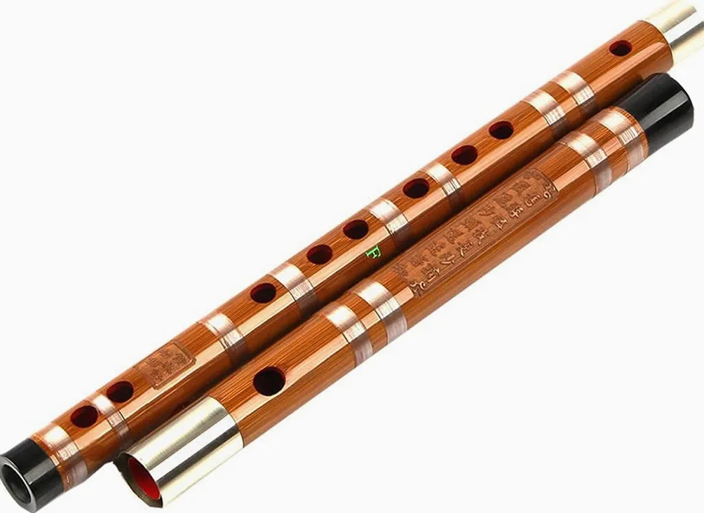 Strumento Musicale Cinese Dizi Flauto traverso Flauto di bambù Principiante Flauto Adulto per Bambini(Color:D)