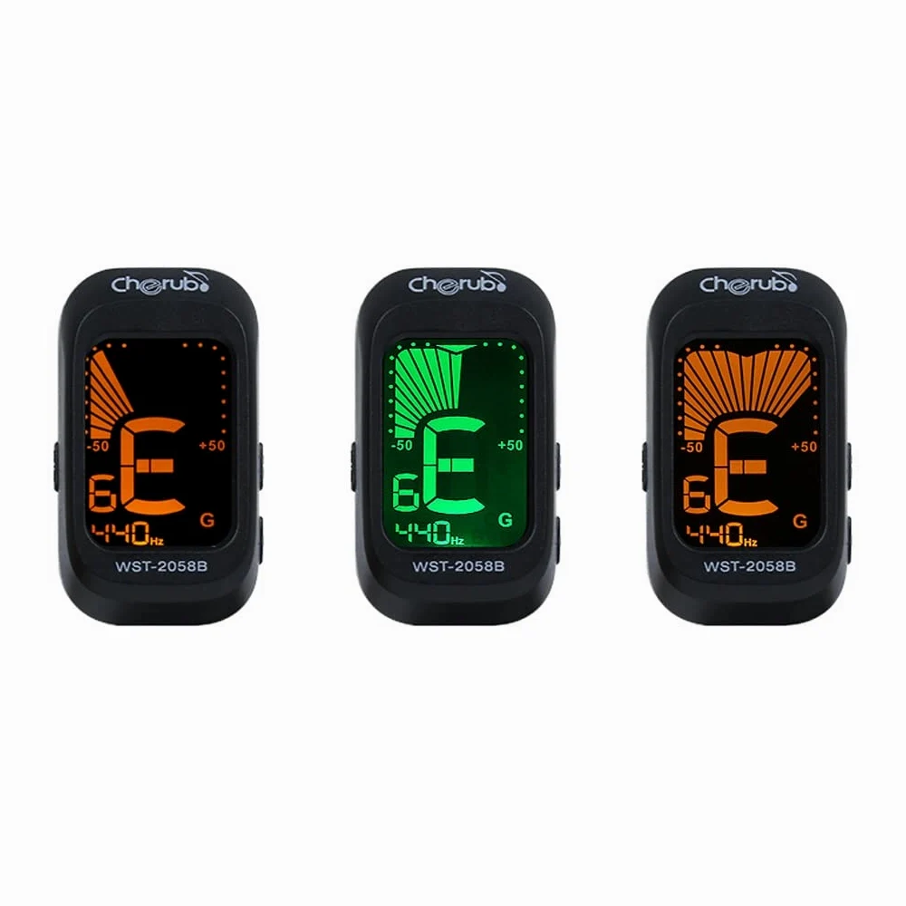 JJJ Tuner di Chitarra dedicato Violino Ukulele Violino Universale sintonizzatore elettronico for Principianti Automatici (Color : TM-25)