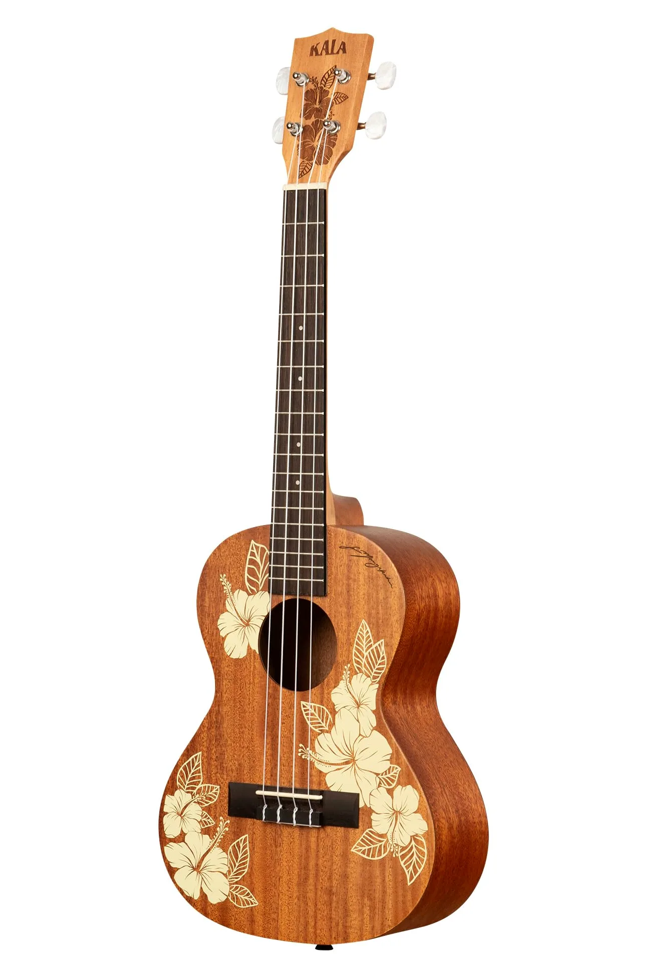 Maori Hibiscus Mahogany Tenor + custodia