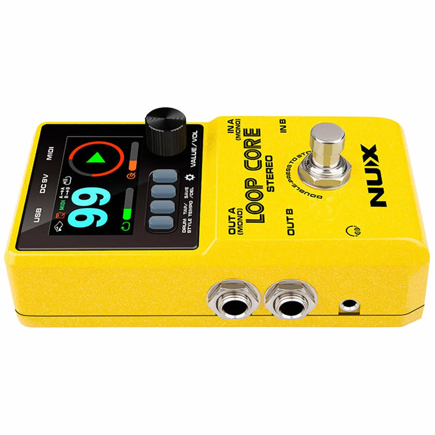 Nux Loop Core - Dispositivo stereo per chitarra e basso + alimentatore di rete Keepdrum