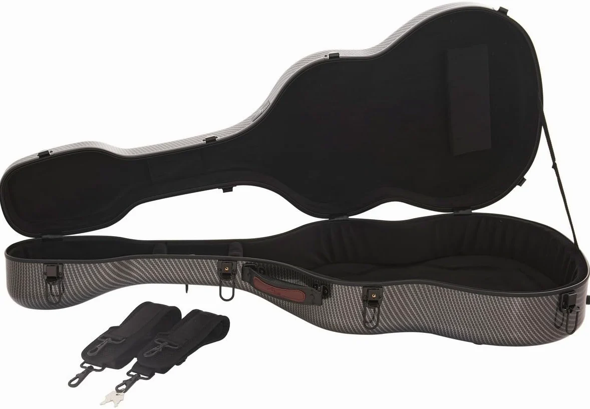 M-Case Sagomata Custodia per chitarra Classica 39” - 4/4 Fiberglass Ultra Light special nero