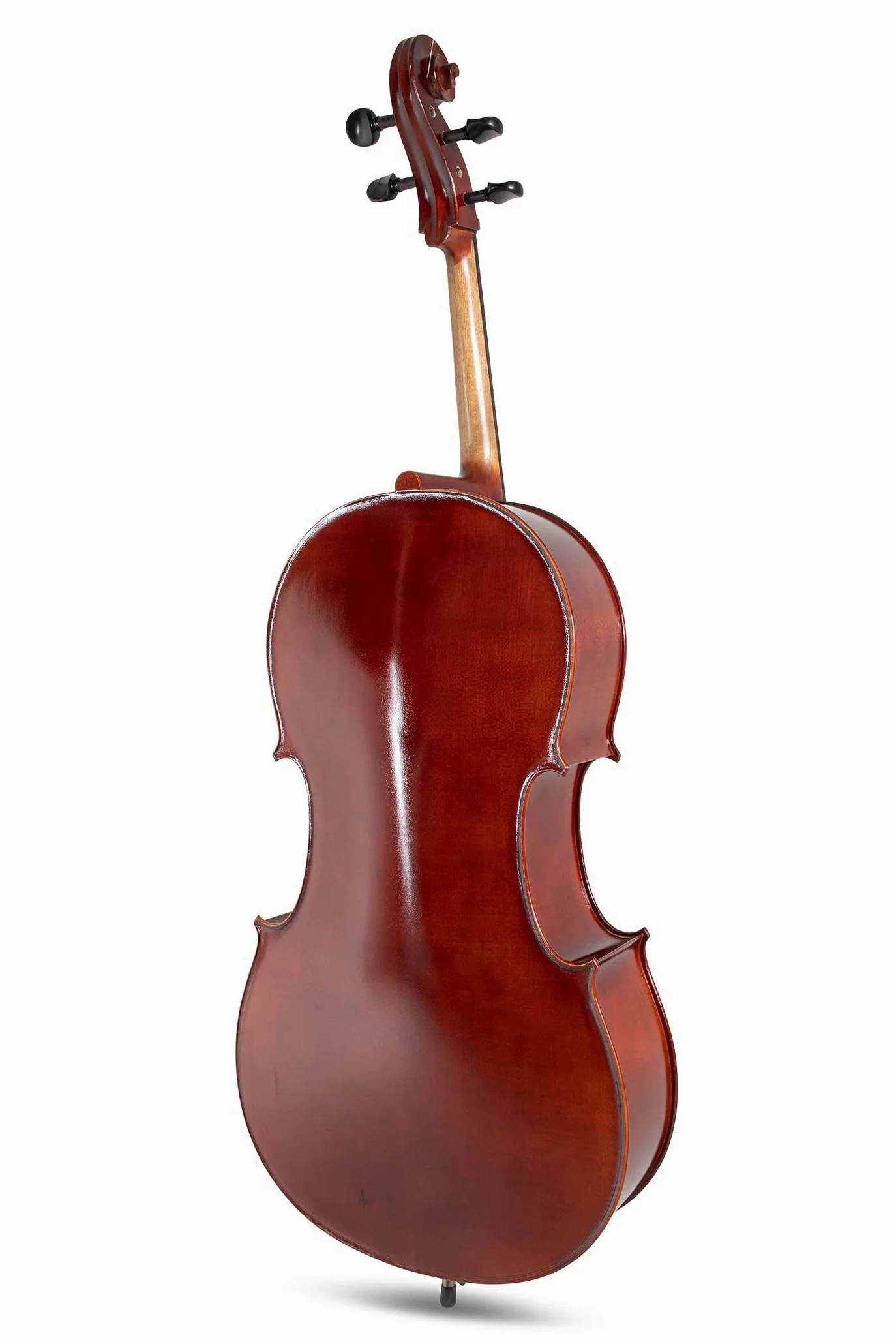 PURE GEWA Set violoncello EW Set in ebano - Violoncello 4/4, Set pronto per suonare, incl. borsa per violoncello, arco, colofonia, cordiera con regolatori di precisione, puntale