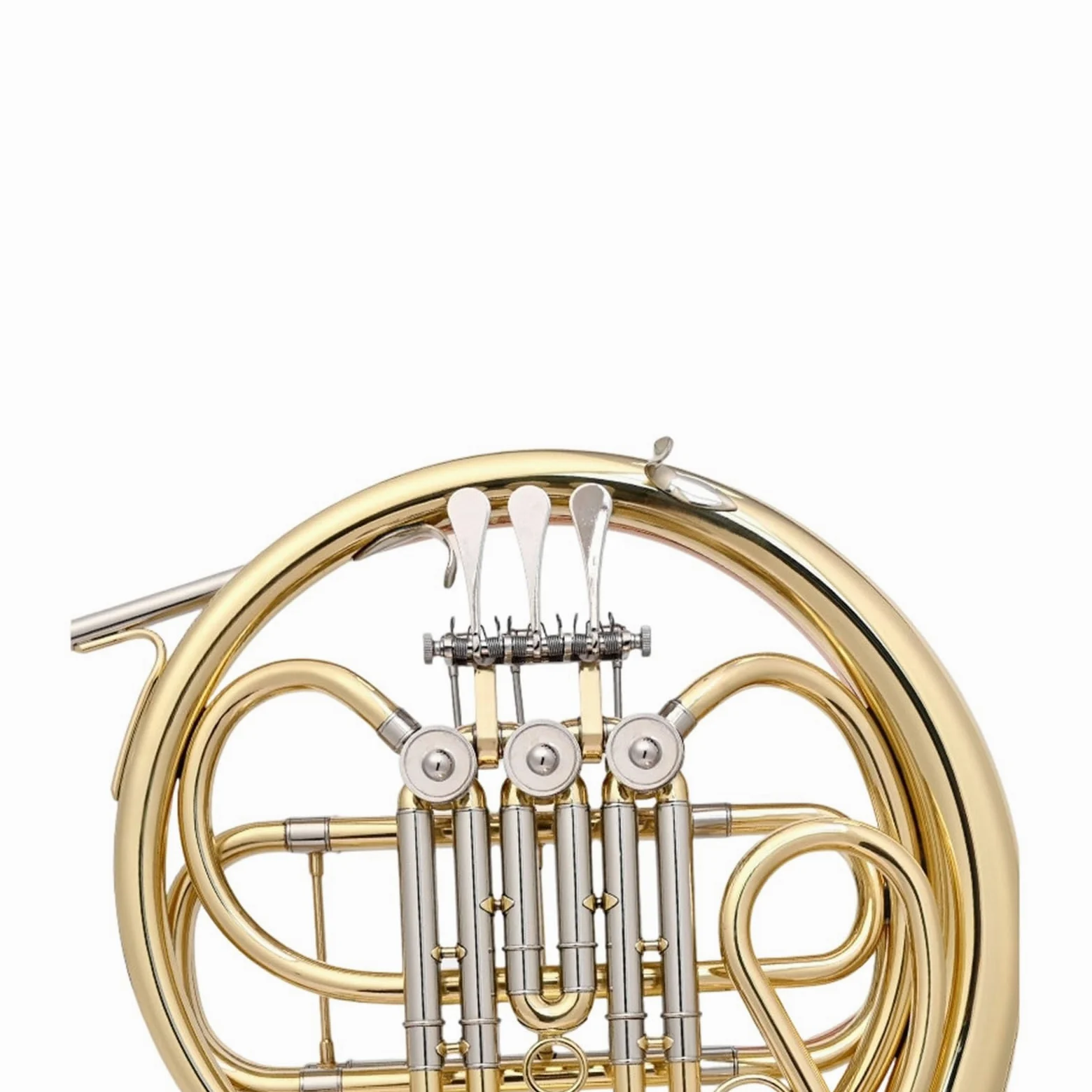 Corno Francese Professionale Corno Francese A 3 Valvole E Singola Con Tasto F Adatto Per Principianti Ensemble Professionali(F Horn)