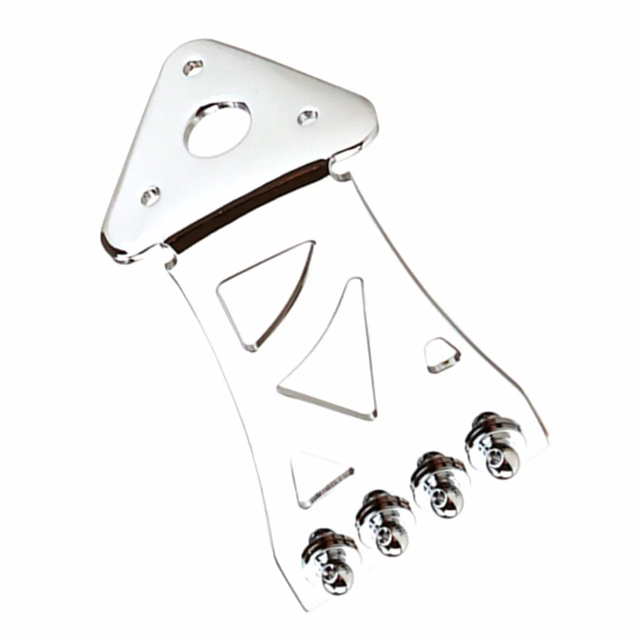 ifundom 4pezzi Metal Banjo Tailpiece Per Chitarra Accessorio Strumentale Per Banjo Corde Migliora Tonalità e Volume Design Classico e Resistente