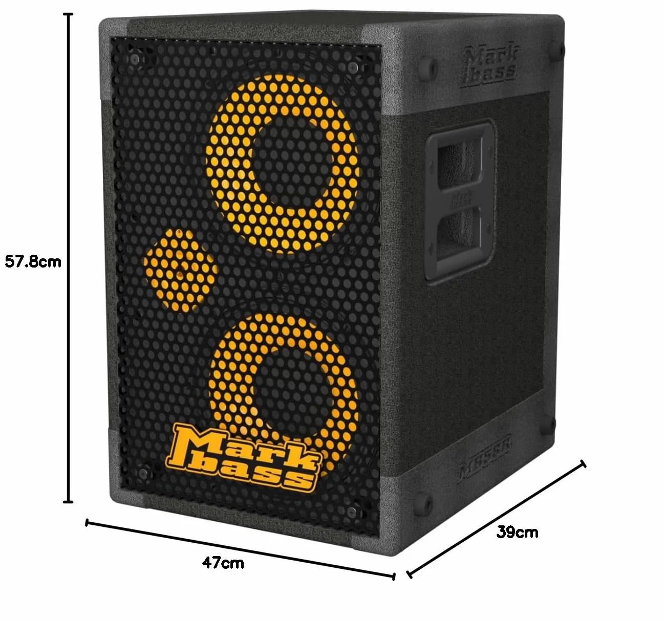 Markbass MB58R 102 Pure 8 Ohm - Cabinet per basso 2x10"