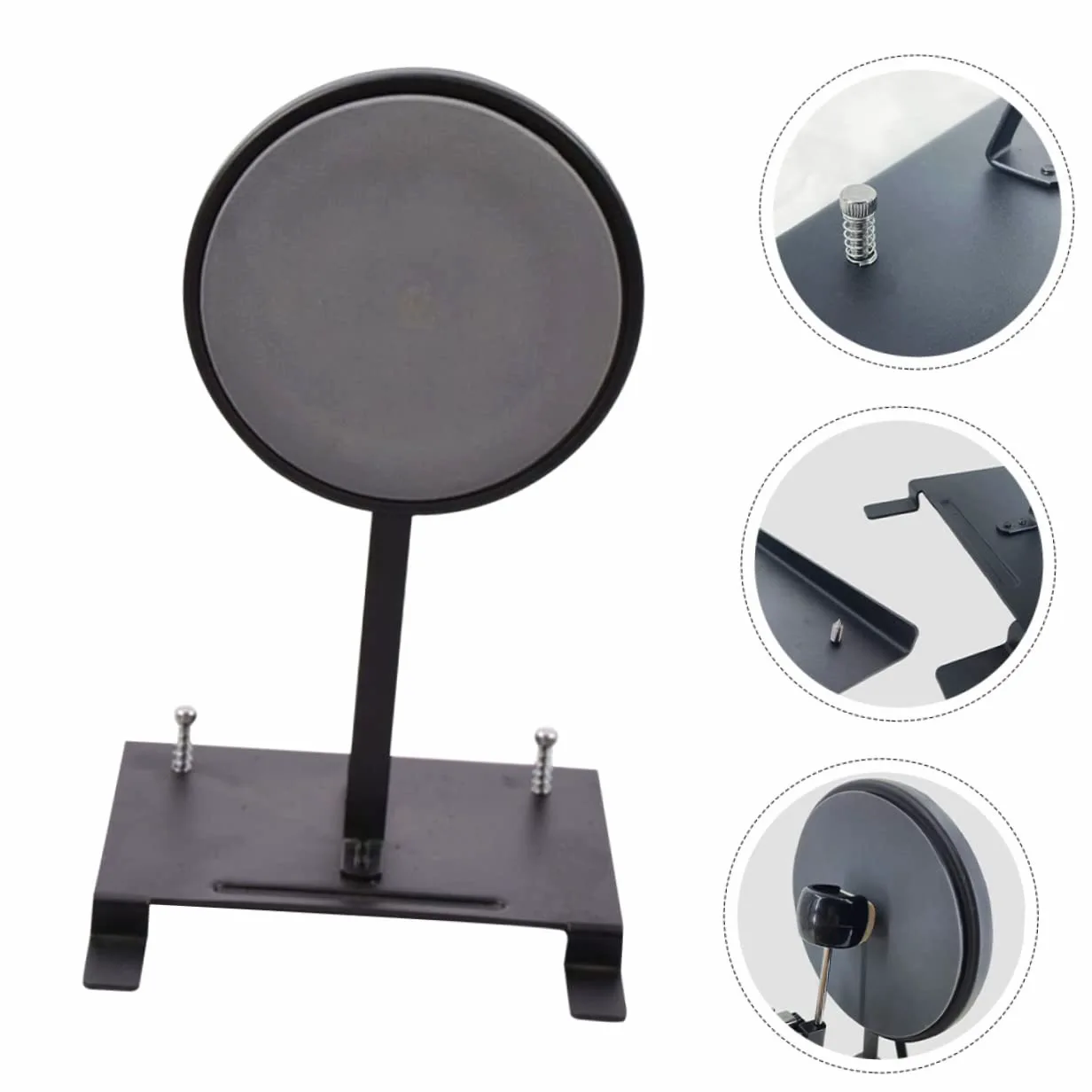 Toyvian Pad Di Pratica Per Batteria Con Pedale Doppio Kick Drum Pedal Per Allenamento E Sviluppo Tecnica Strumento Leggero E Portatile Per Pratiche Silenziose E Controllo Preciso Della Grancassa