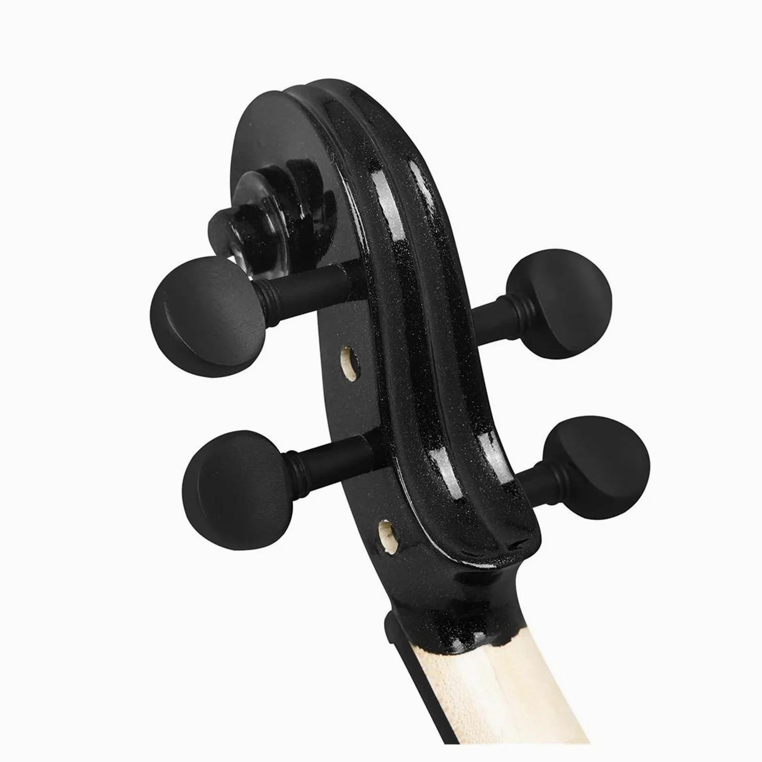 Violini Violino 4/4 Violino acustico in legno massello Viola Set Scuro/Viola/Rosa Violino acustico 4/4(Purple)