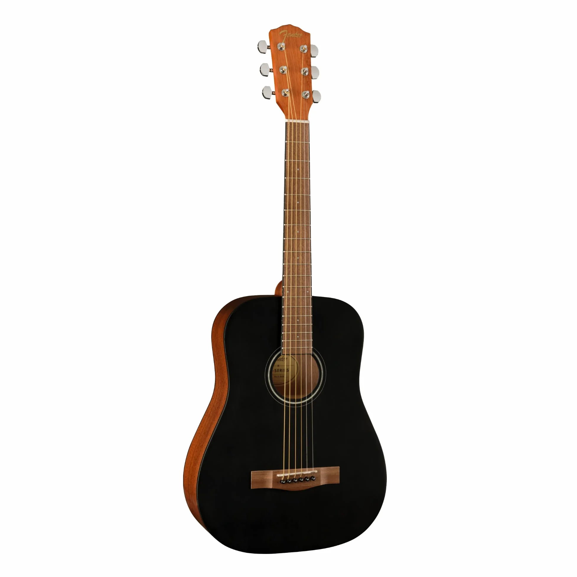 Fender FA-15 - Chitarra acustica 3/4 con custodia, edizione limitata, colore: Nero