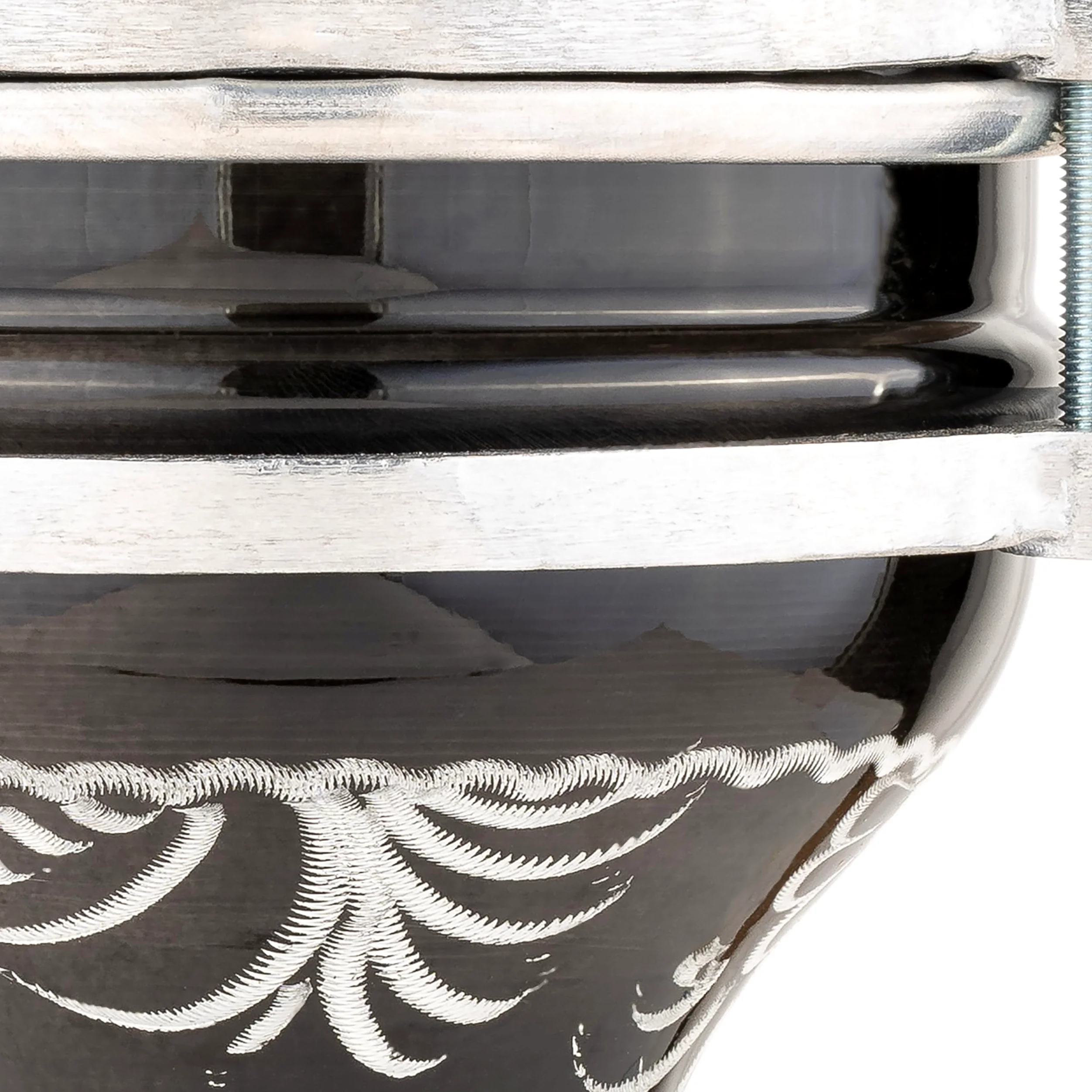 Meinl Percussion Mini Series Darbuka – Tamburo a Mano Mini – Fusto Inciso a Mano – Diametro 4.25 Pollici – Aluminum, Multicoloured (HE-052)