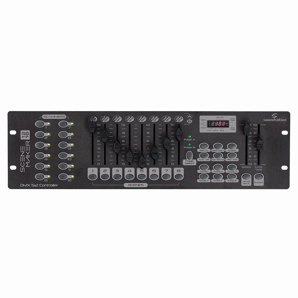 SOUNDSATION SCENEMAKER 1216 - Controller Luci DMX512 192 Ch