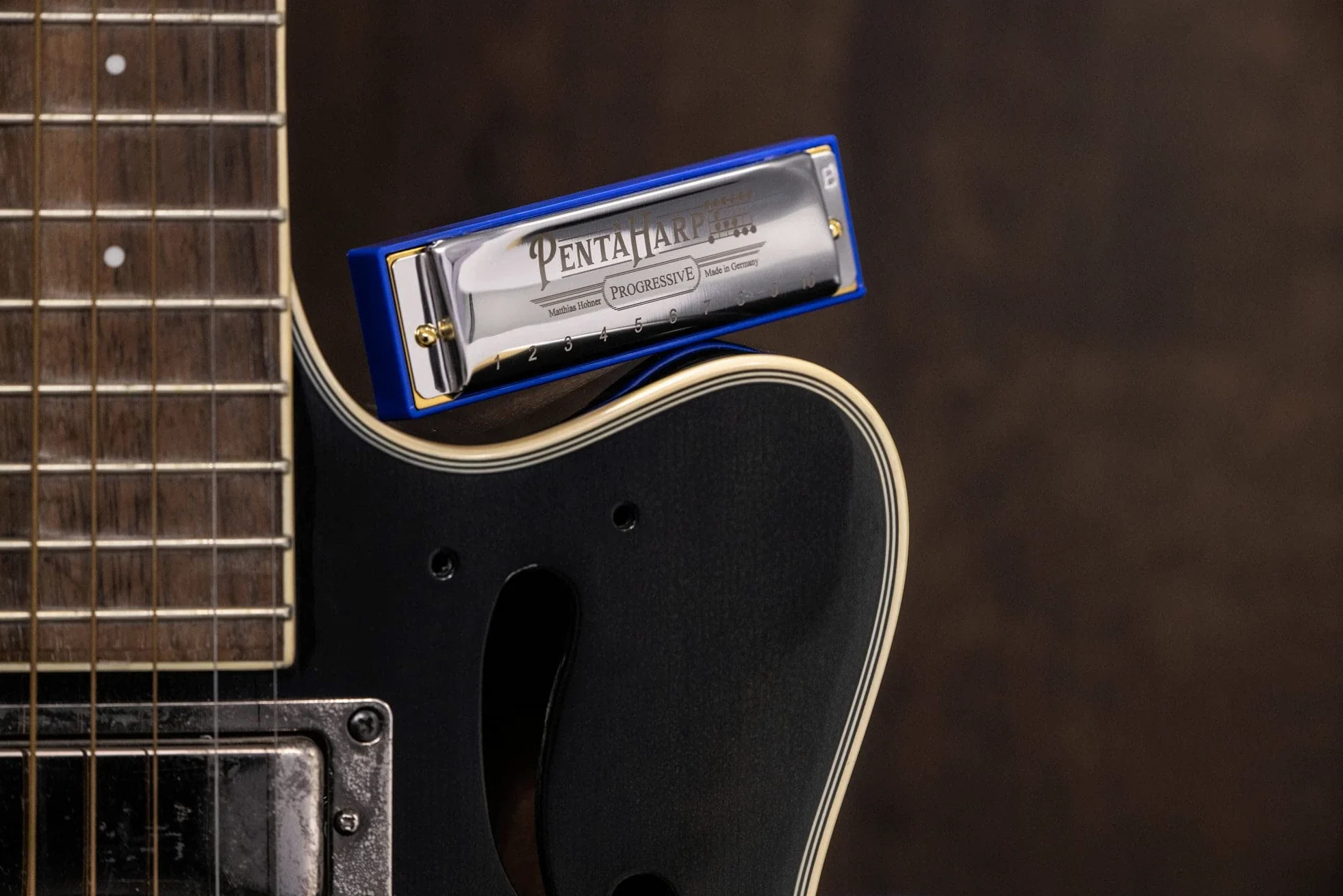 HOHNER HOM2101X Penta Harp C Minor Harmonica, Argento, Lunga: 10,2 cm