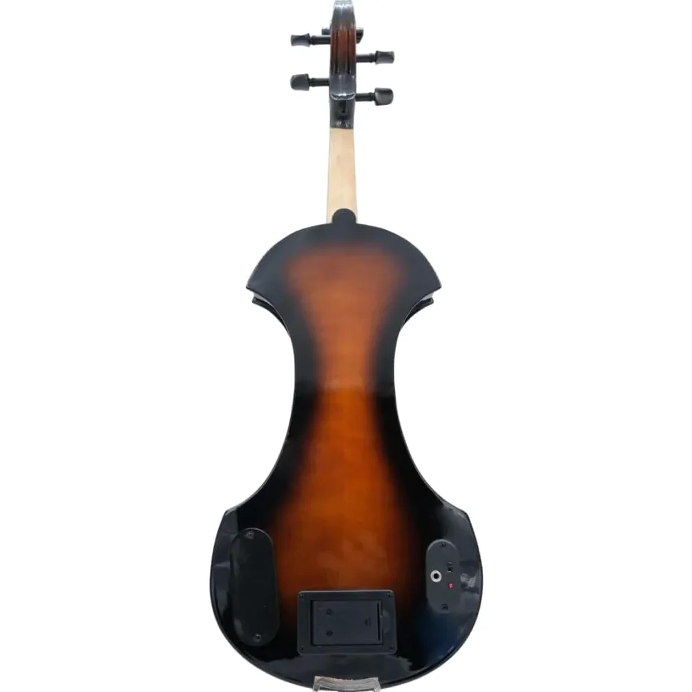 Arvada WN009 - Violino elettrico 4/4, Pickup attivo incorporato, Include custodia, archetto, cavo, cuffie, resina e batteria