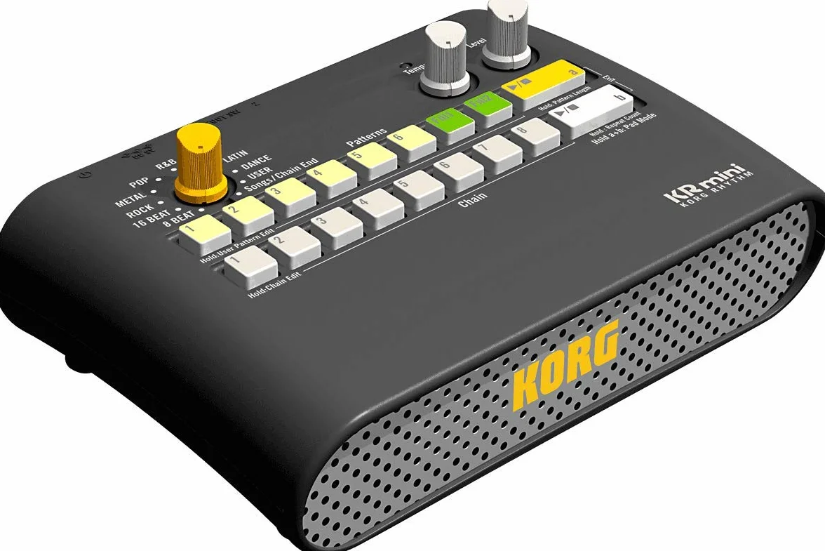 BOX RITMI MINI KORG KR-55, Riproduttore di pattern ritmici