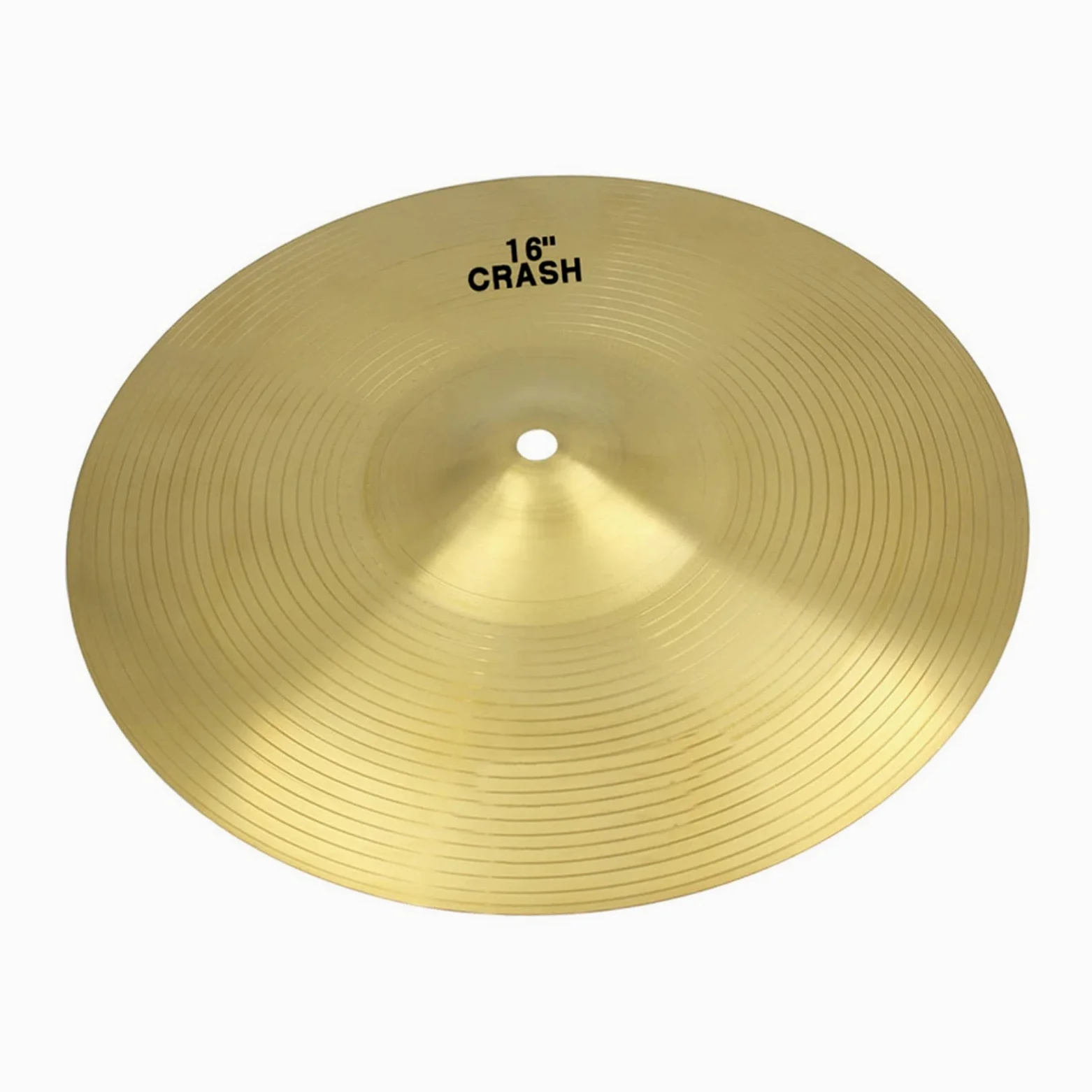 Complete Cymbal Set 16 Pollici in Ottone Crash Ride Cymbal Hi Hat Piatti per Set di Strumenti Musicali A Percussione di Batteria Piatto