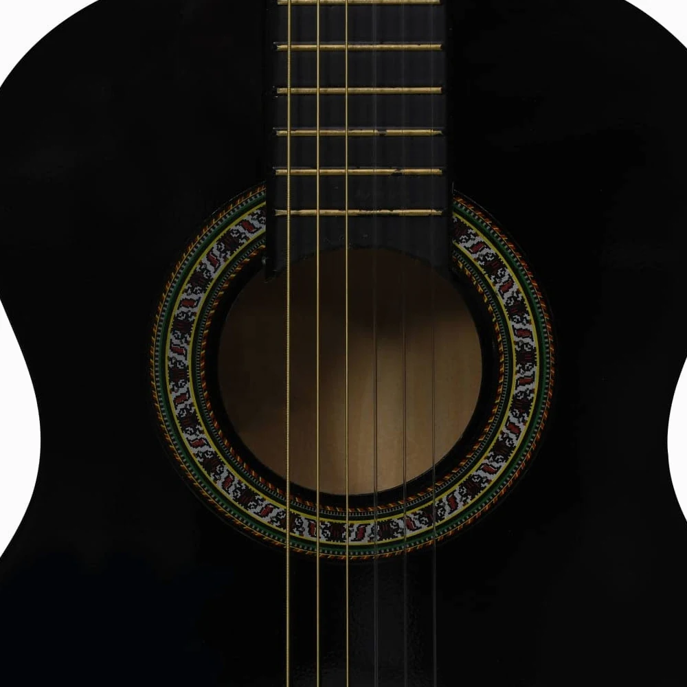 Chitarra Classica per Principianti e Bambini Nera 1/2 34",Arte e Svago,Hobby e Arti Creative,Strumenti Musicali,Strumenti a Corda,Chitarre-70126