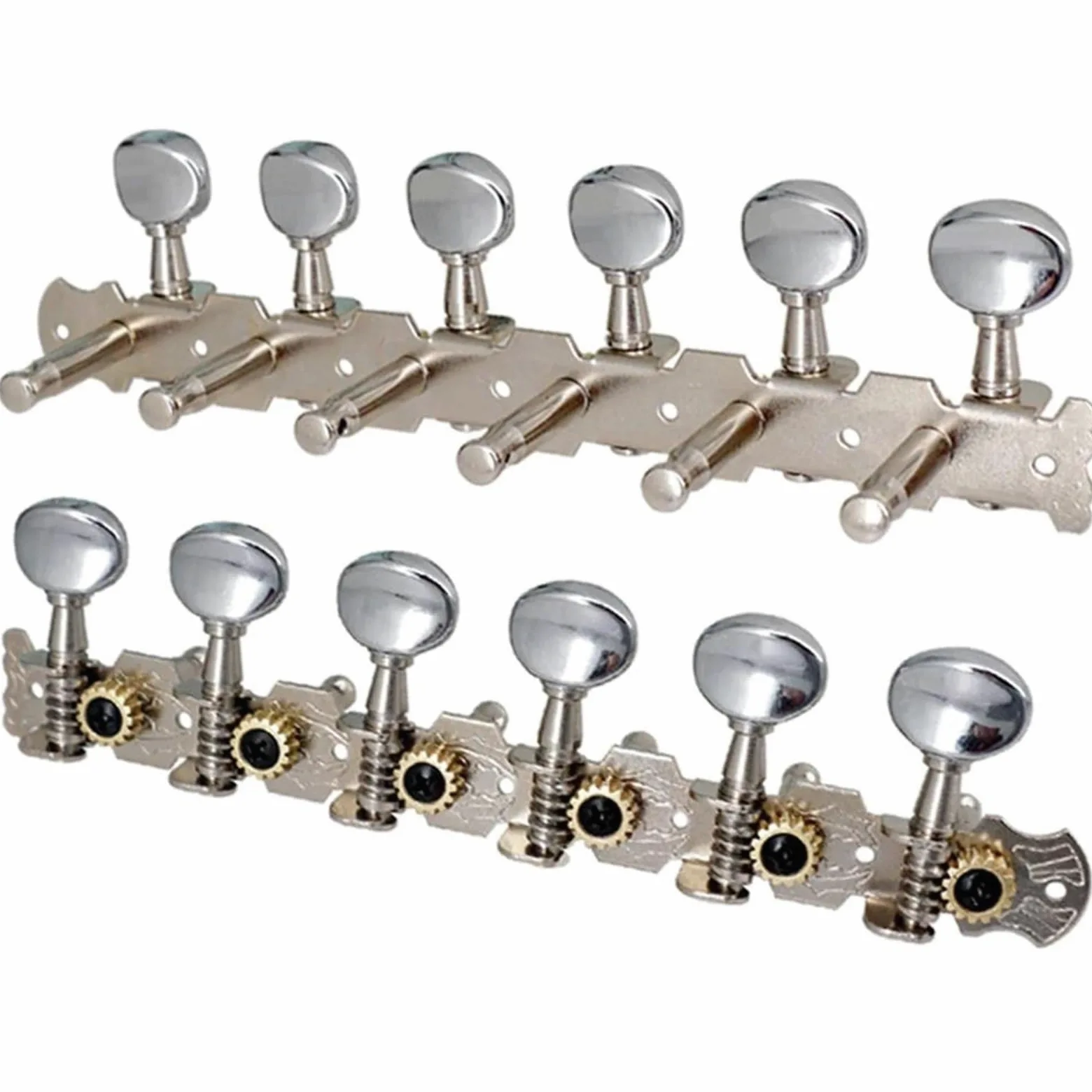Pioli for chitarra acustica a 12 corde 6L 6R Set di chiavi ricambio for accordatore pezzi