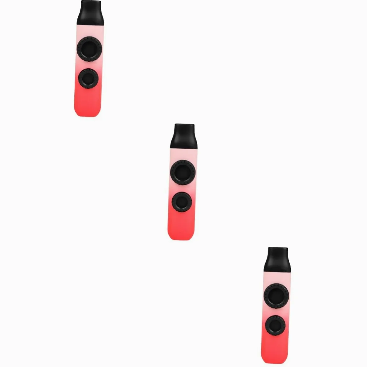 TOYANDONA 3sets Kazoos Plastica Portatili Per Accompagnamento Musicale Strumento Per Chitarra e Violinisti Facile Da Usare Adatto Tutte Le Età e Gradiente