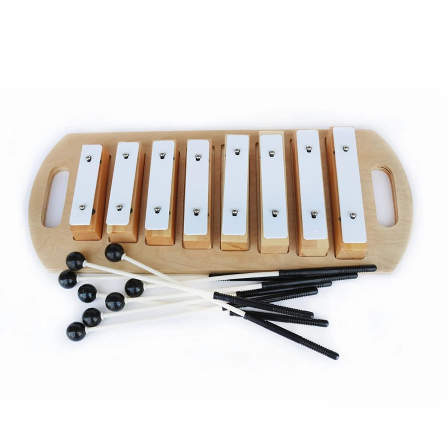 TSTS Grandi Sussidi Didattici Professionali per Musica in Mattoni A 8 Toni Standard per Suonare Il Pianoforte con Carillon per Pianoforte con Piastra in Alluminio Percussão Musical