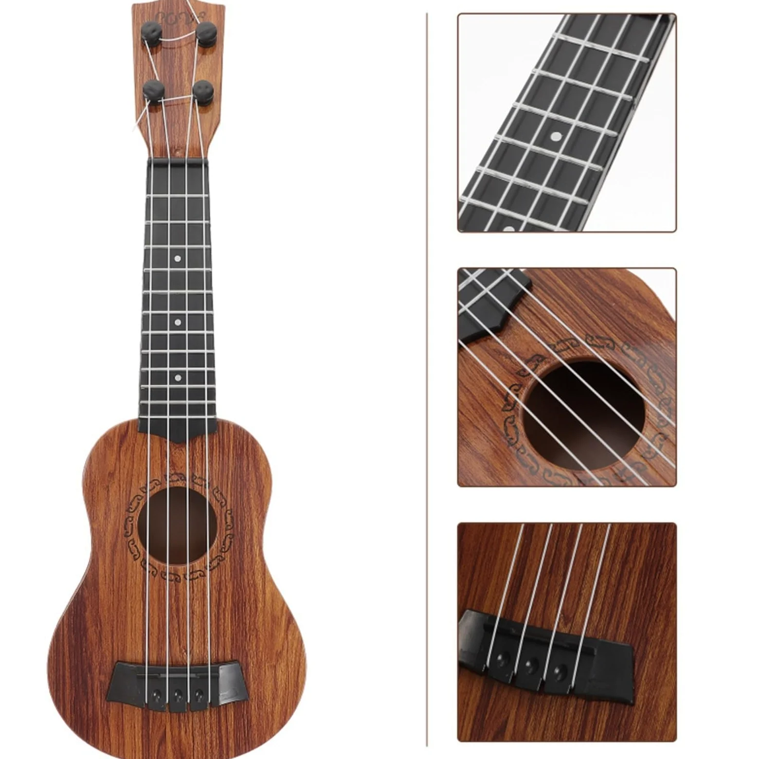 1Pc Quattro Corde Ukulele Chitarra Acustica Chitarra Acustica Ukulele Chitarra Ukulele Chitarra In Miniatura Per Strumenti Principianti