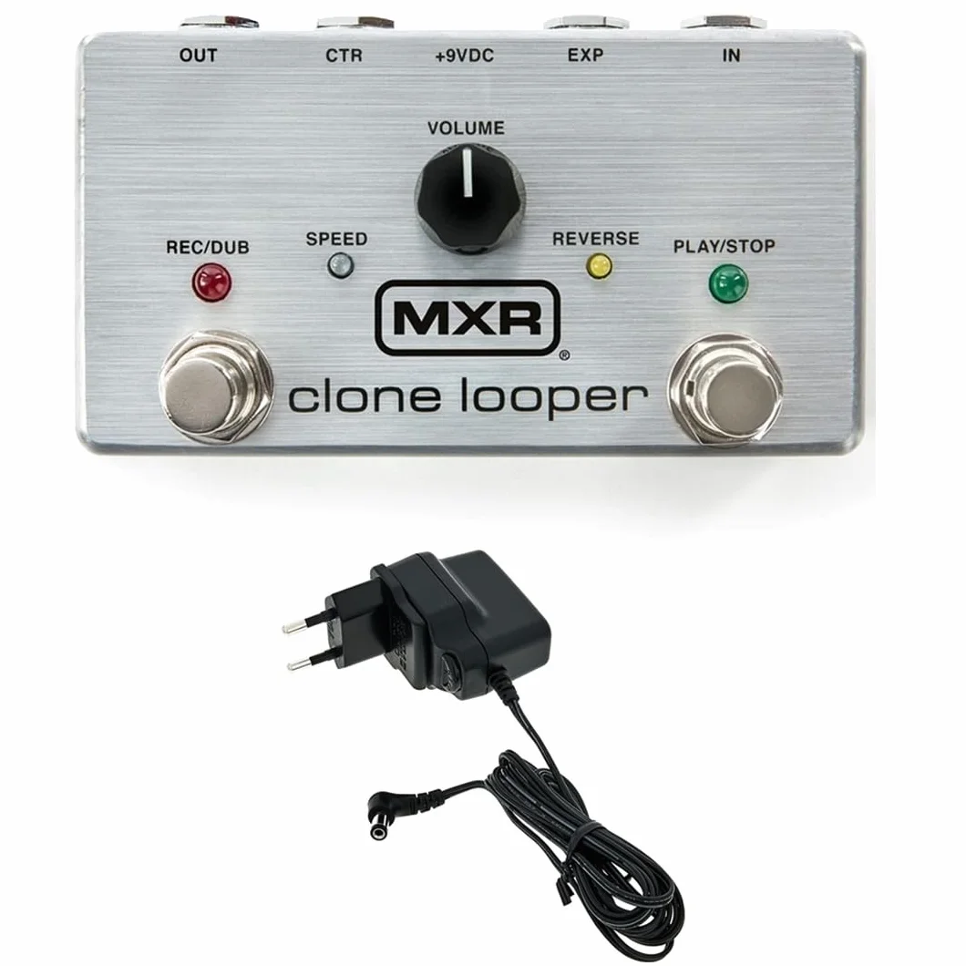 MXR - M303 CLONE LOOPER PEDAL, M303 Clone Looper Pedal, Crea e Riproduci Loop con Facilità, Impedenza in ingresso: 1 MΩ,Impedenza in uscita: 100 Ω,Frequenza di campionamento: 44.1 kHz