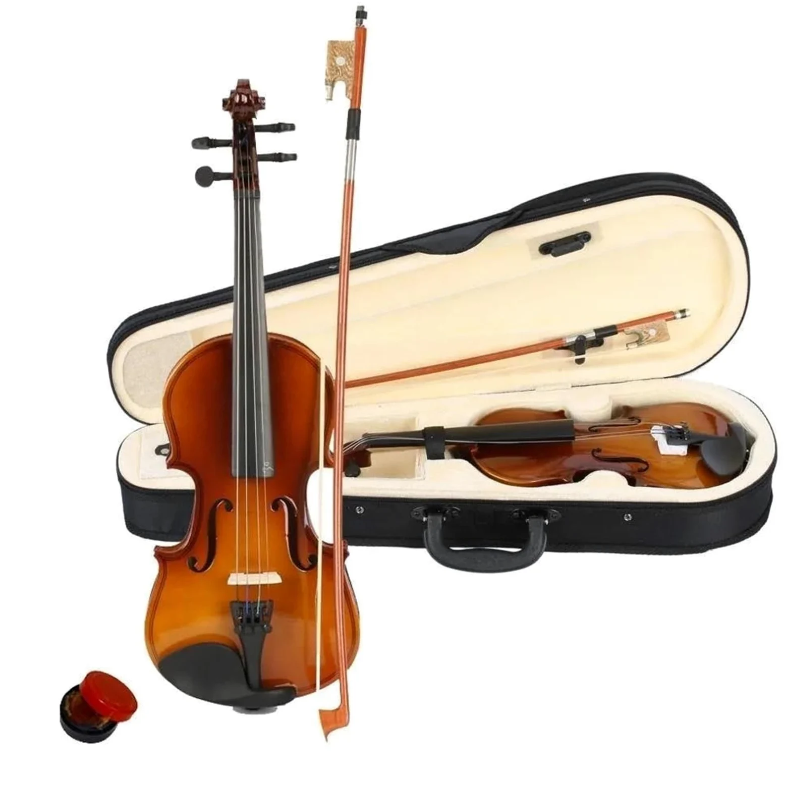 Violini Professionali Set Di Violino Per Principianti Con Custodia Rigida Piccola