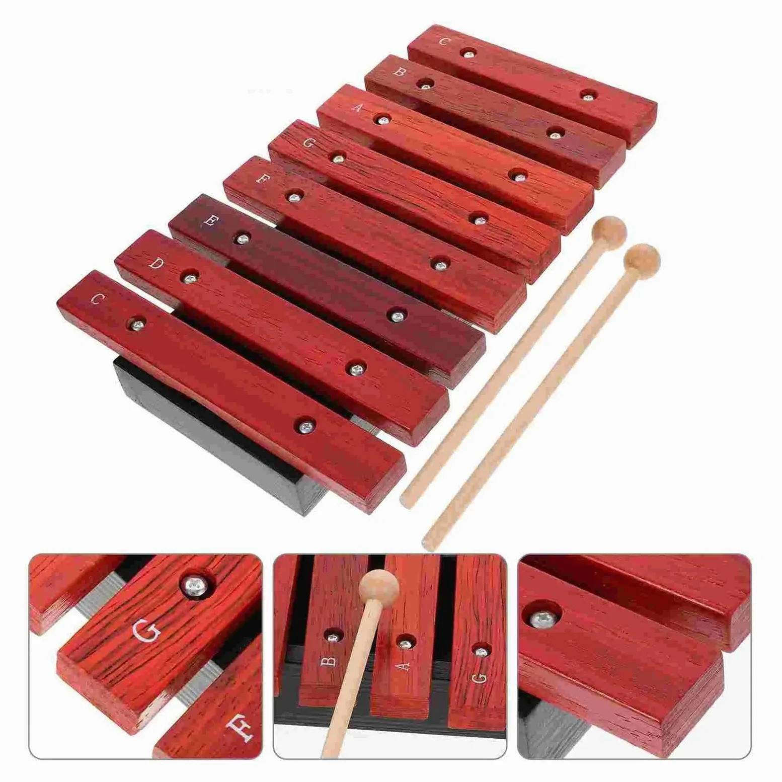 Xilofono Strumenti musicali che bussano a mano for pianoforte a otto note