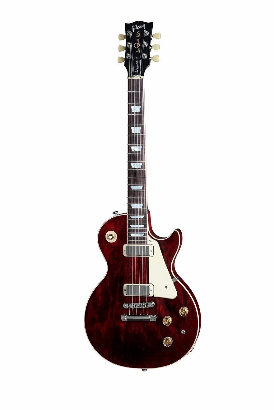 Gibson USA Les Paul Deluxe 2015 Wine Red Chitarra Elettrica